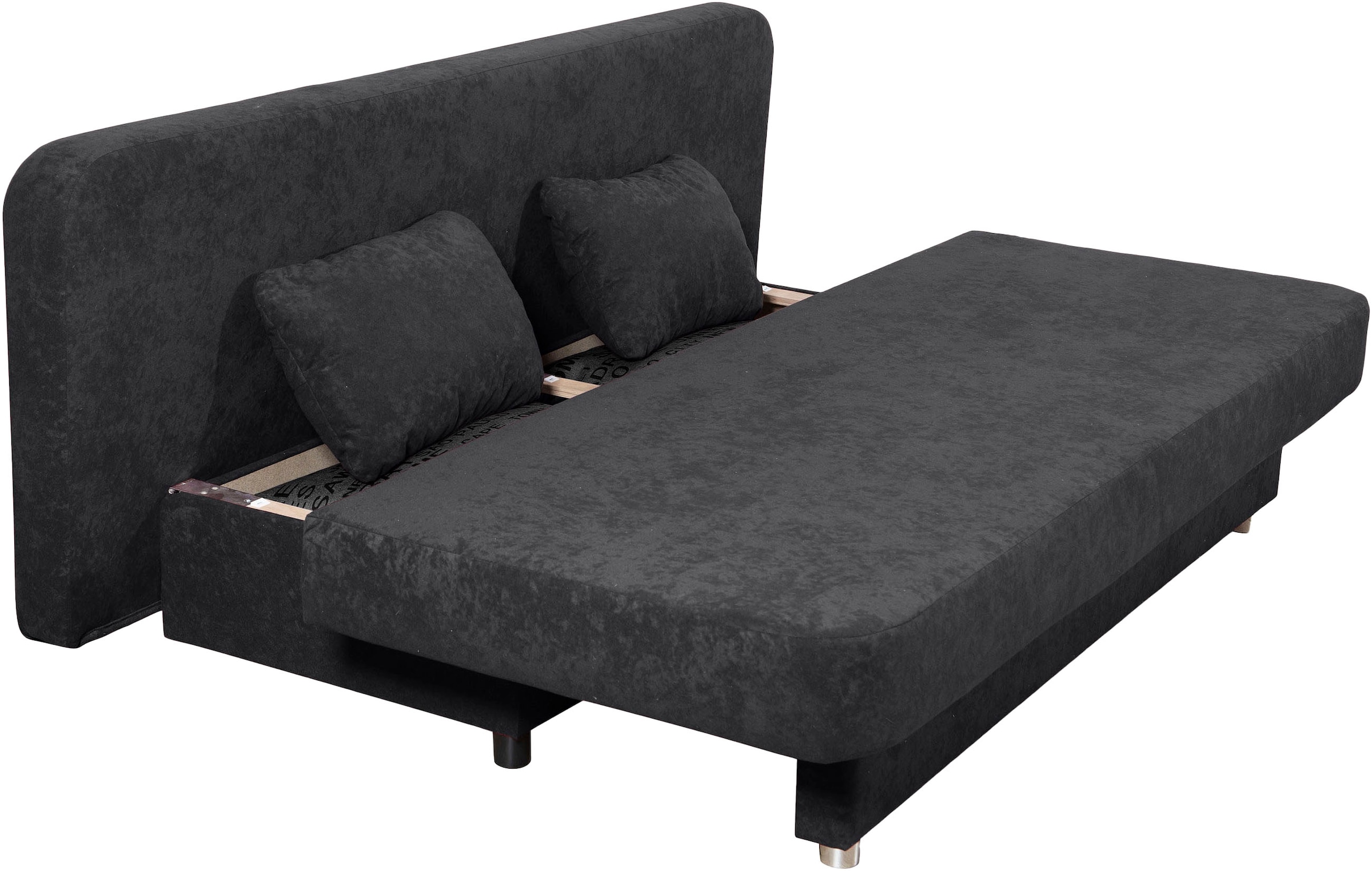 COLLECTION AB Schlafsofa »Ulla inkl. Bettfunktion und Bettkasten«, Schlafsofa,Bettfunktion,Bettkasten,inkl. Rückenkissen,Armlehnekissen