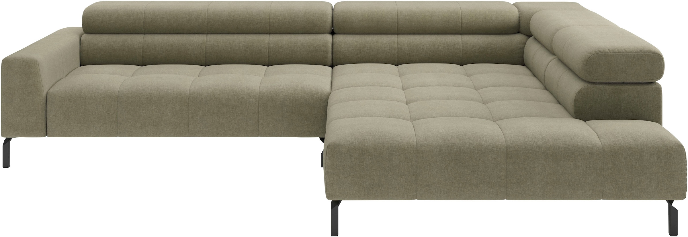 Image of Home affaire Ecksofa "Claya, 311 cm breit, L-Form, inkl. Kopfteilverstellung" wahlweise elektrischer Sitzvorzug