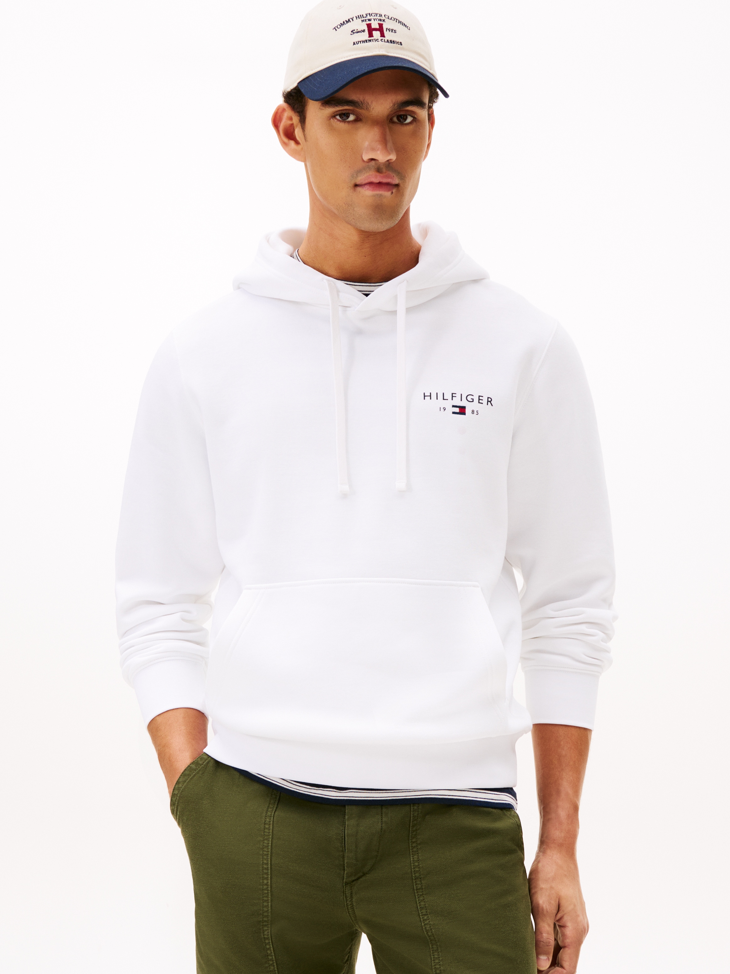 Image of Tommy Hilfiger Hoodie "BRAND LOVE SMALL HILFIGER"