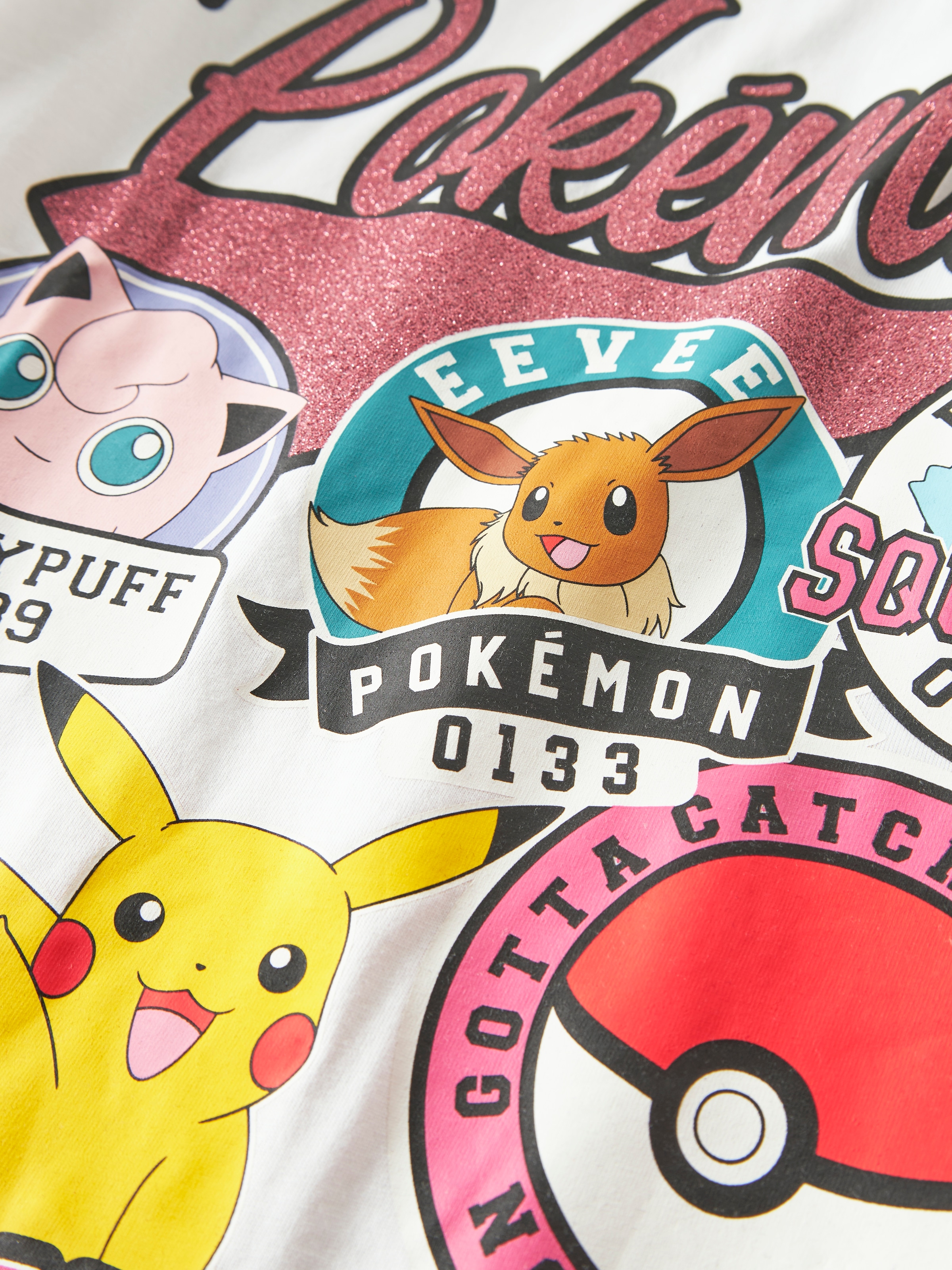 Name It Kurzarmshirt »NKFJYLAL POKEMON SS RLX TOP BOX NOOS SKY« Baumwolle, mit Pokemon Druck