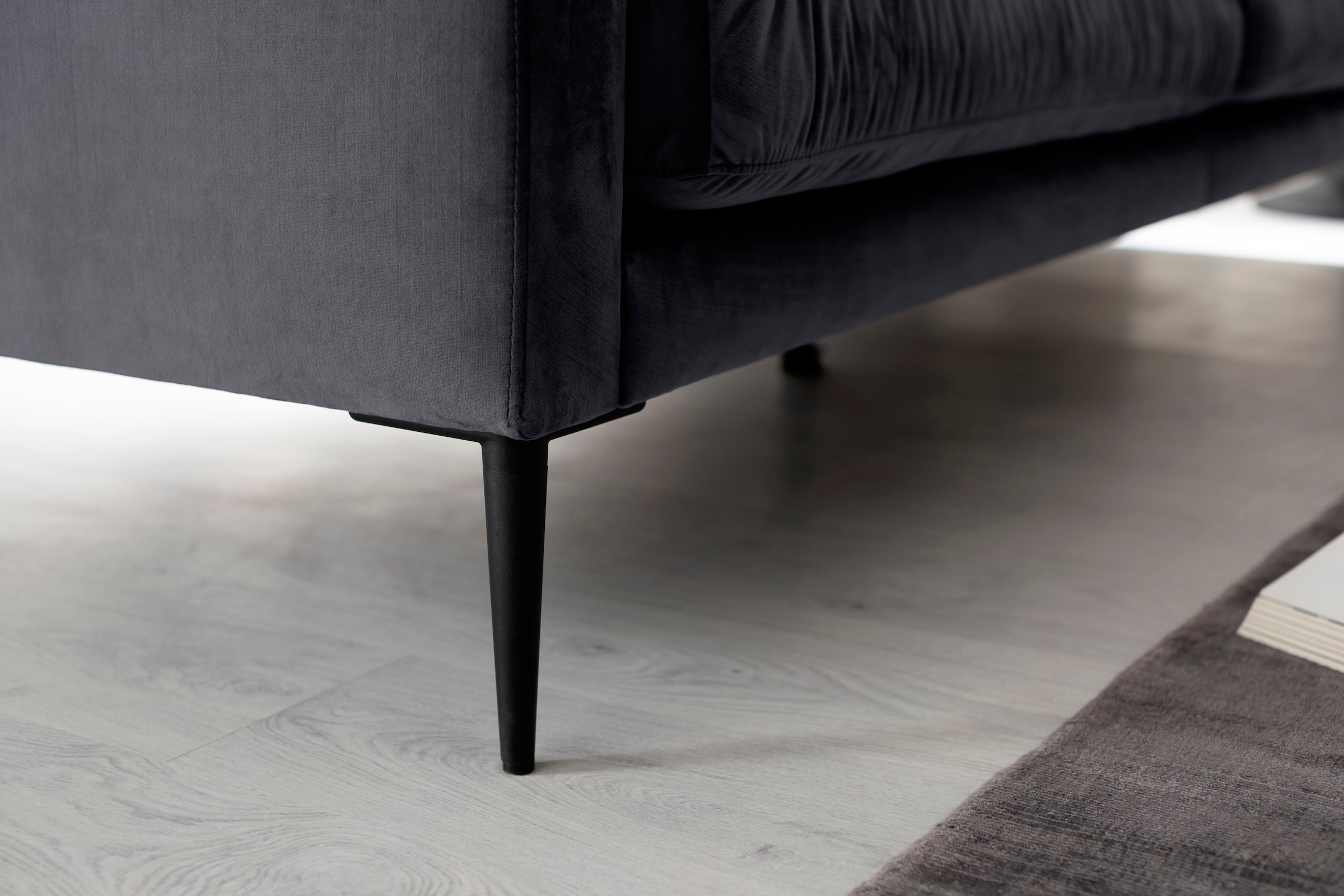 Trends by HG 3-Sitzer »Svea«, mit Metallfuss, frei im Raum stellbar