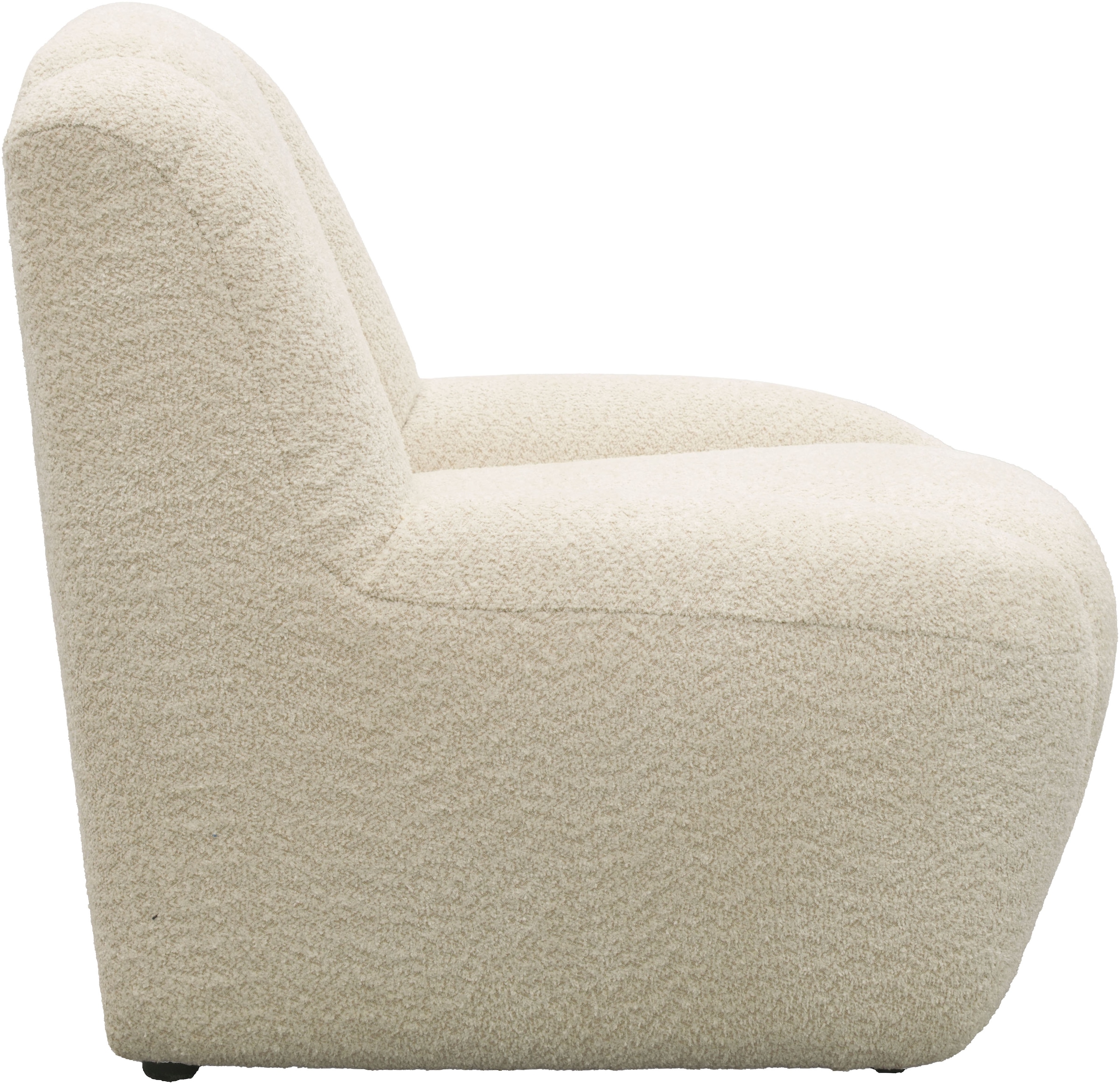 DOMO collection Sessel »Ryos, organische Form« skulpturale Opik, cozy chic