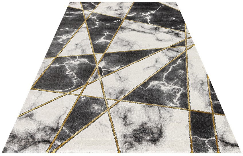 Image of Festival Teppich »Opal 740«, rechteckig, 12 mm Höhe, Hoch-Tief-Effekt, Marmor Optik, Kurzflor bei Ackermann Versand Schweiz