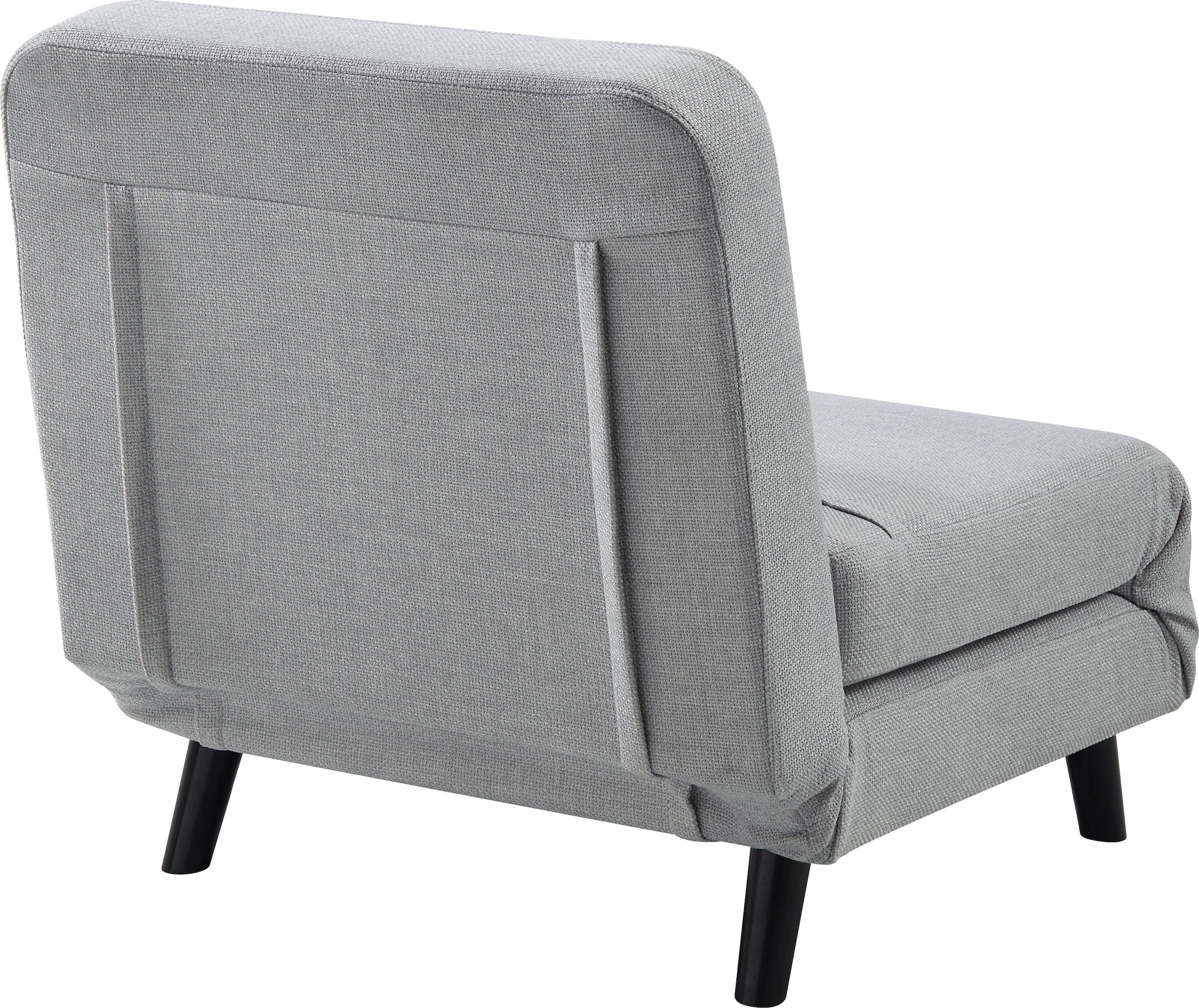 ATLANTIC home collection Sessel »Robby«, inkl. Bettfunktion, mehrfach verstellbar, Strukturbezug