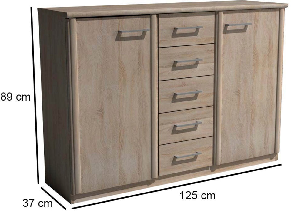 WIEMANN Kombikommode »Meran« vormontiert
