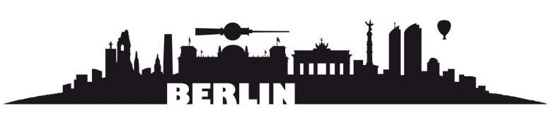 Image of Wall-Art Wandtattoo »XXL Stadt Skyline Berlin 120cm«, (1 St.) bei Ackermann Versand Schweiz