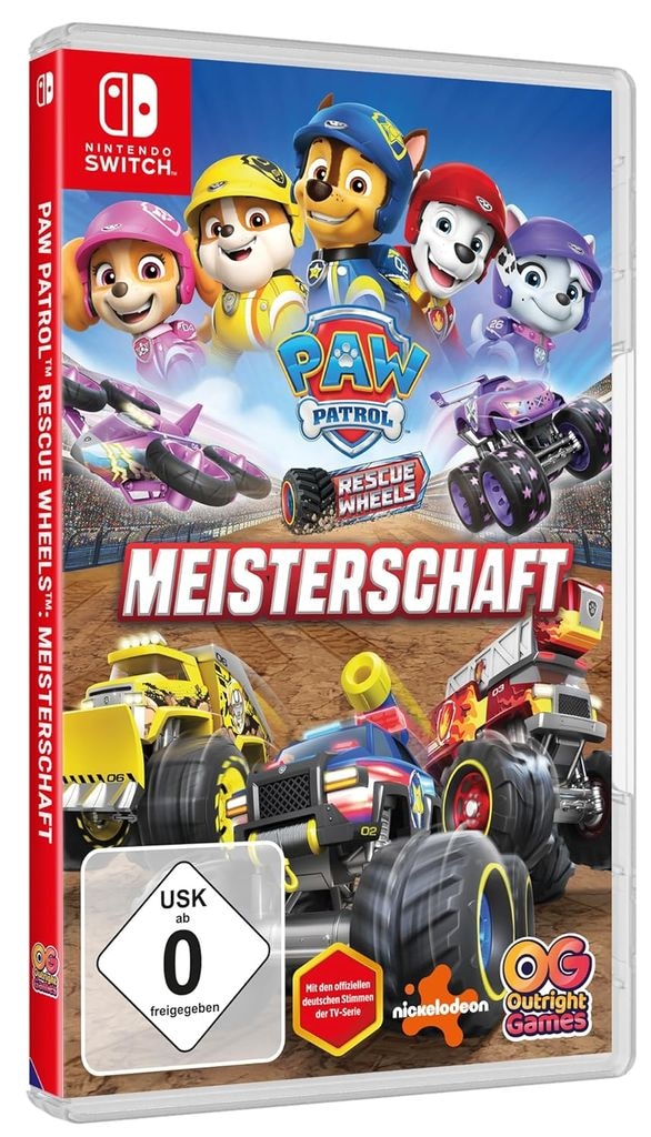 Outright Games Logiciel de jeu »PAW Patrol Rescue Wheels: Meisterschaft« Nintendo Switch