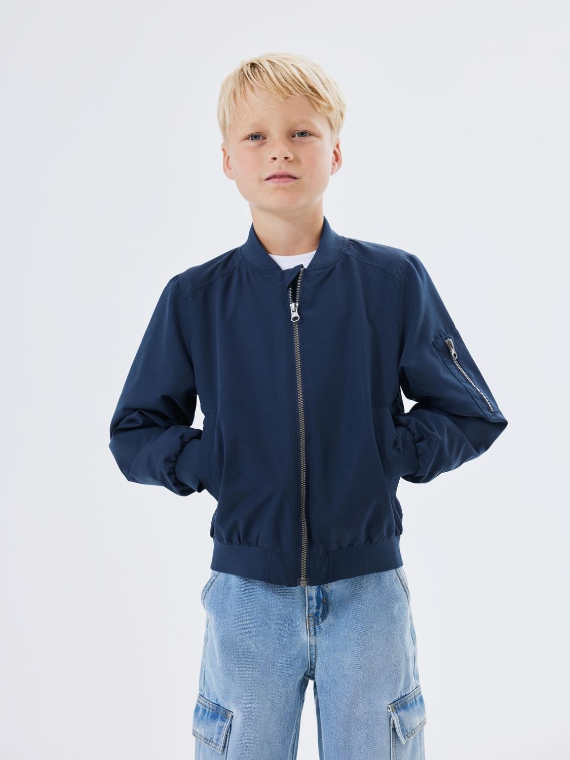 Image of Name It Blouson "NKNMONSTER BOMBER JACKET NOOS" mit Ärmeltasche