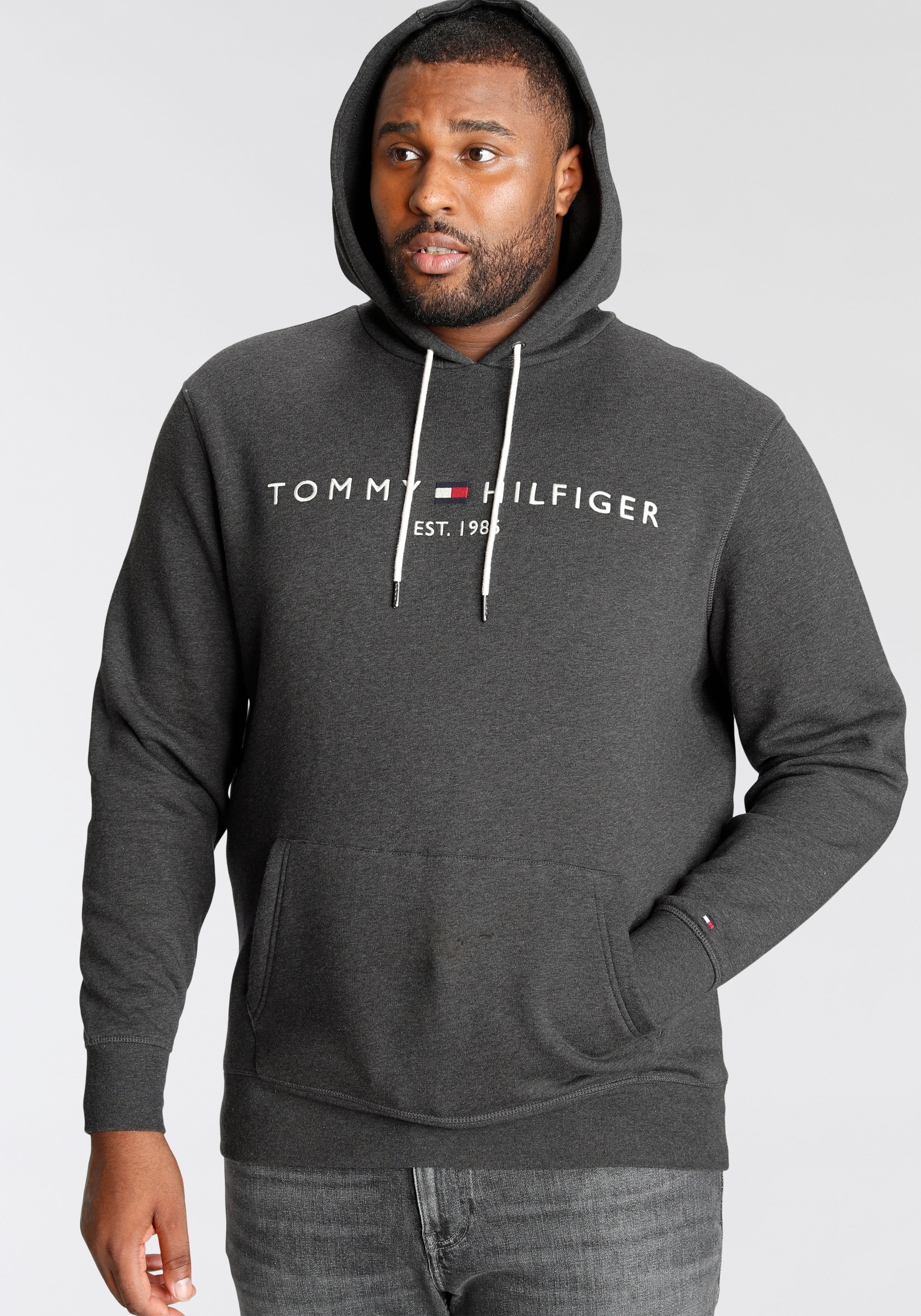 Image of Tommy Hilfiger Big & Tall Kapuzensweatshirt »BT-TOMMY LOGO HOODY« bei Ackermann Versand Schweiz