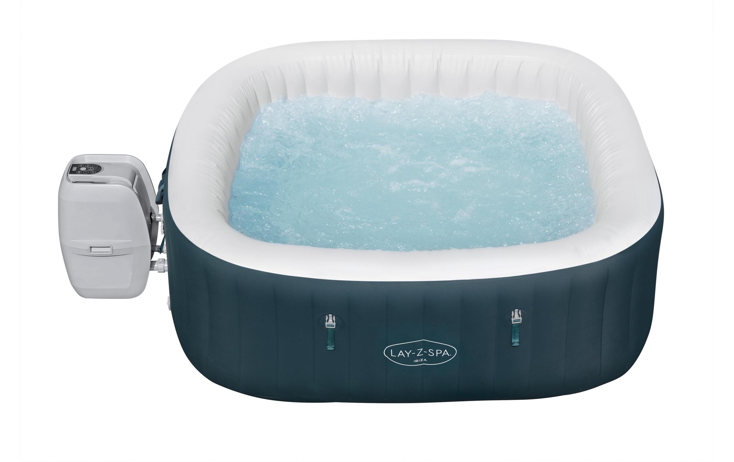 Bestway Jacuzzi »Ibiza AirJet« Aufblasbarer, energieeffizienter Whirlpool für vier bis sechs Personen