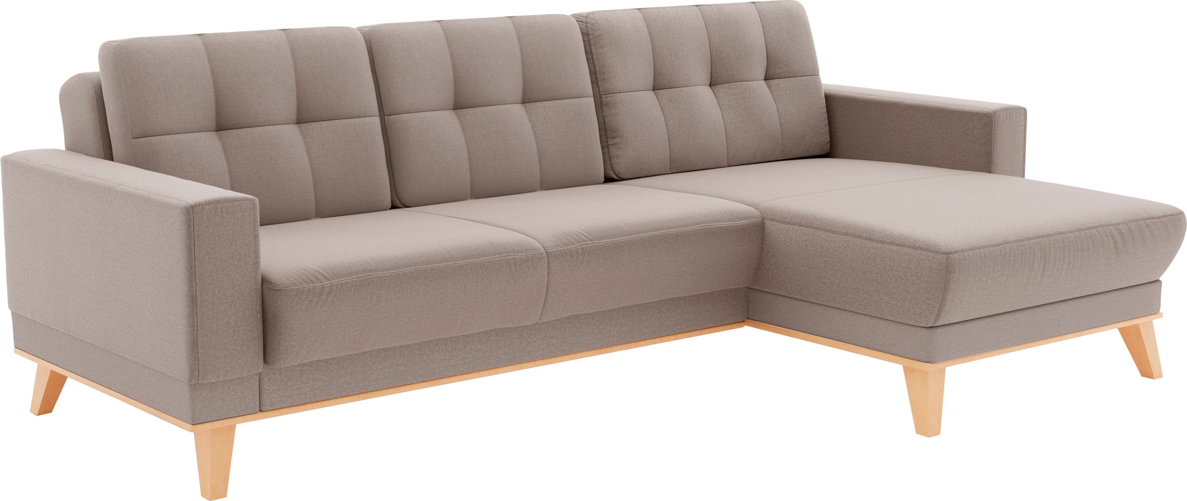 sit&more Ecksofa »Lavida L-Form« wahlweise mit Kippfunktion und Bettkasten