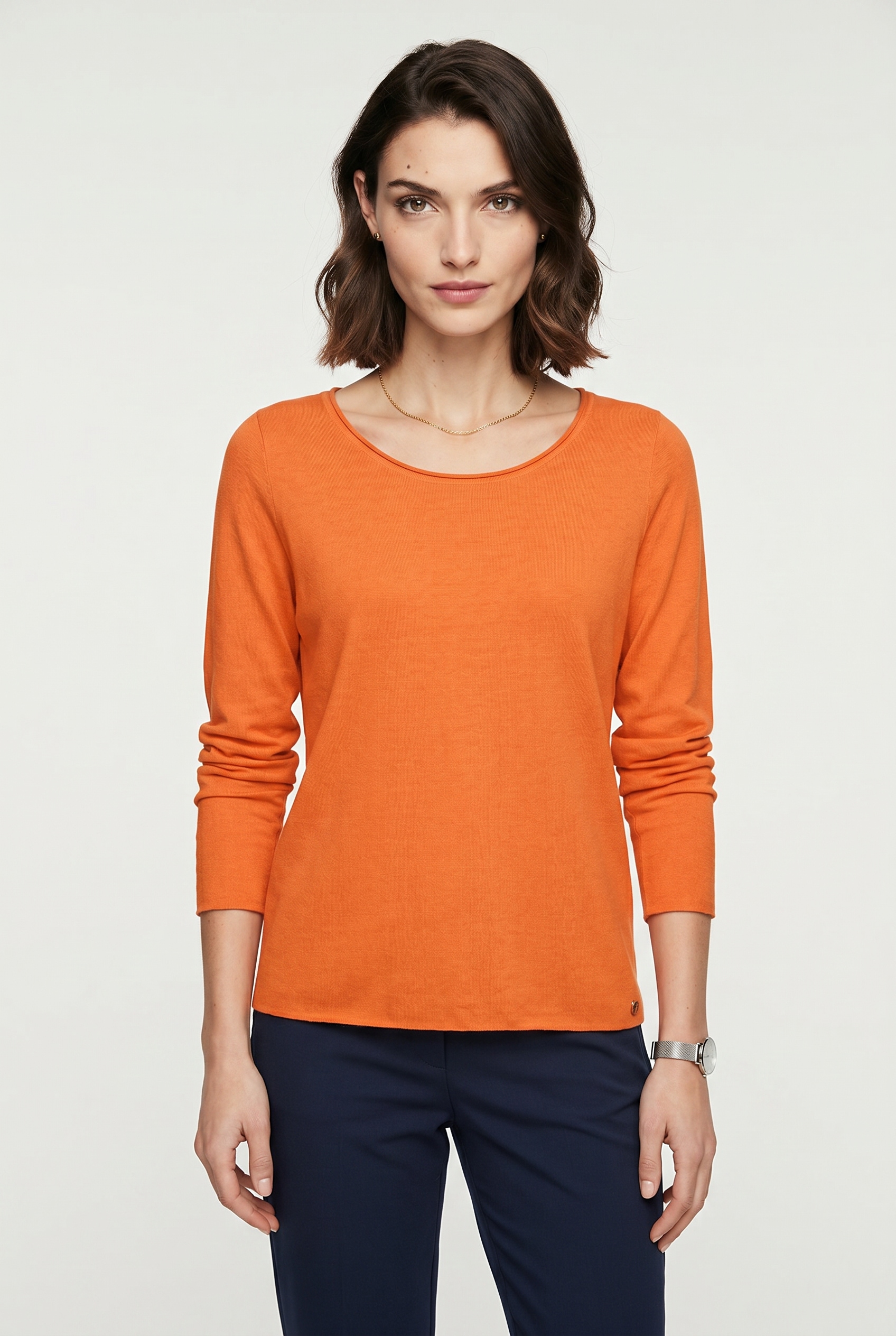 Image of Smith & Soul Langarmshirt tiefer Rundhals, regular fit