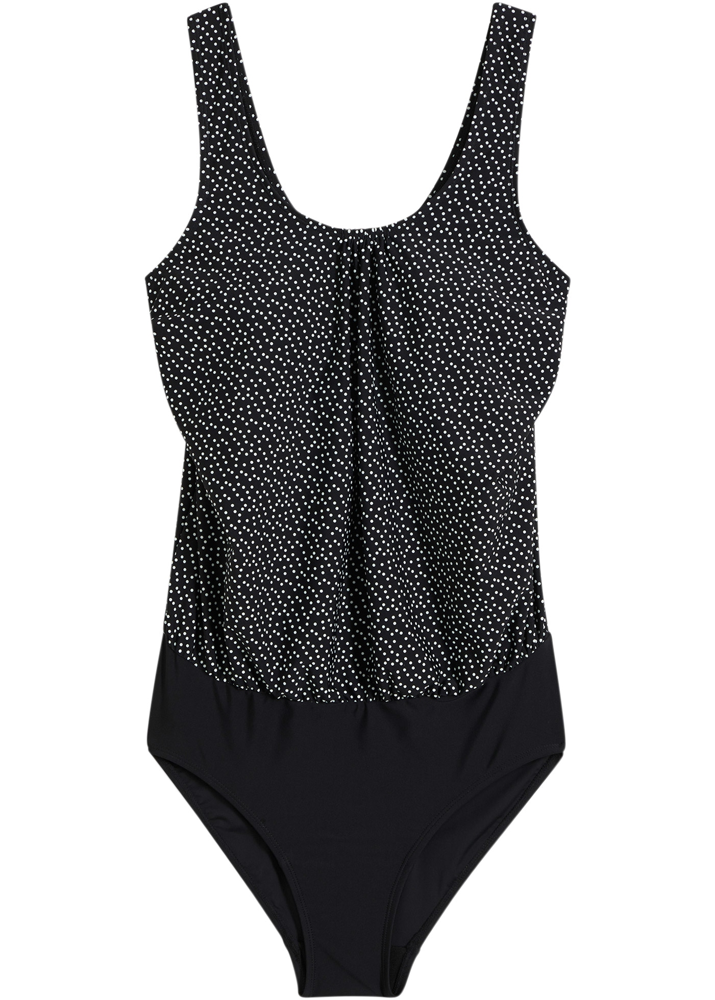 bonprix Badeanzug 1 Stk. mit Unterbrustgummi für Halt, mit Futter aus Polyester