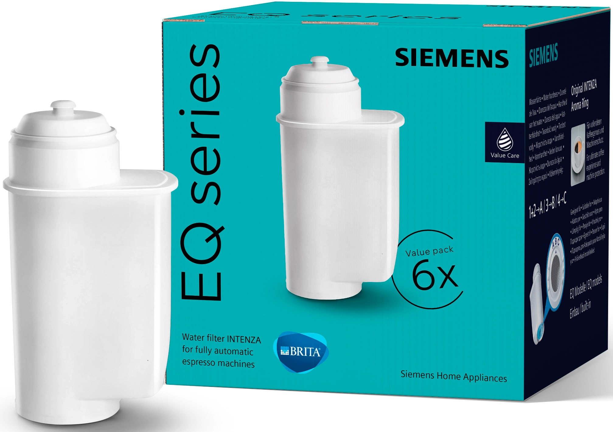 SIEMENS Wasserfilter »BRITA INTENZA TZ70063A«, (Packung)