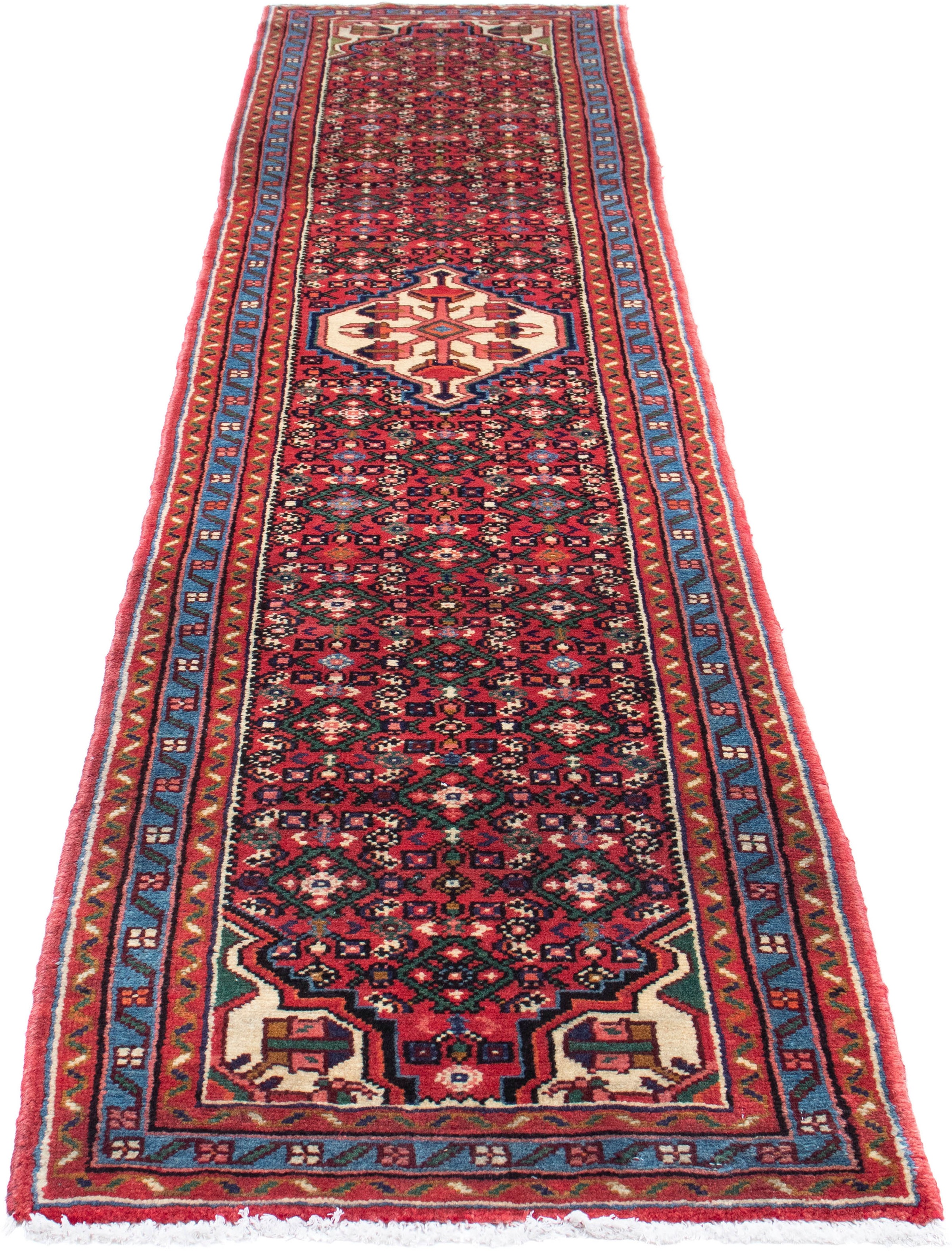 Image of morgenland Orientteppich »Perser - Nomadic - 309 x 69 cm - mehrfarbig«, rechteckig, 10 mm Höhe, Wohnzimmer, Handgeknüpft, Einzelstück mit Zertifikat bei Ackermann Versand Schweiz