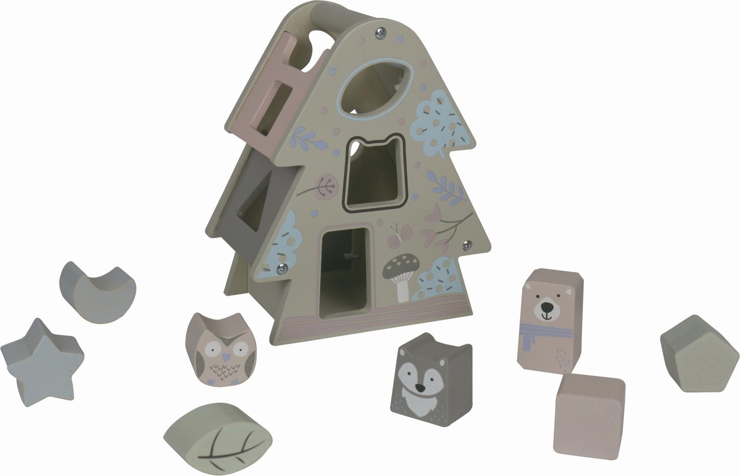 Image of EverEarth® Steckspielzeug »Tannenbaumsortierspiel Pastell«, FSC®- schützt Wald - weltweit bei Ackermann Versand Schweiz