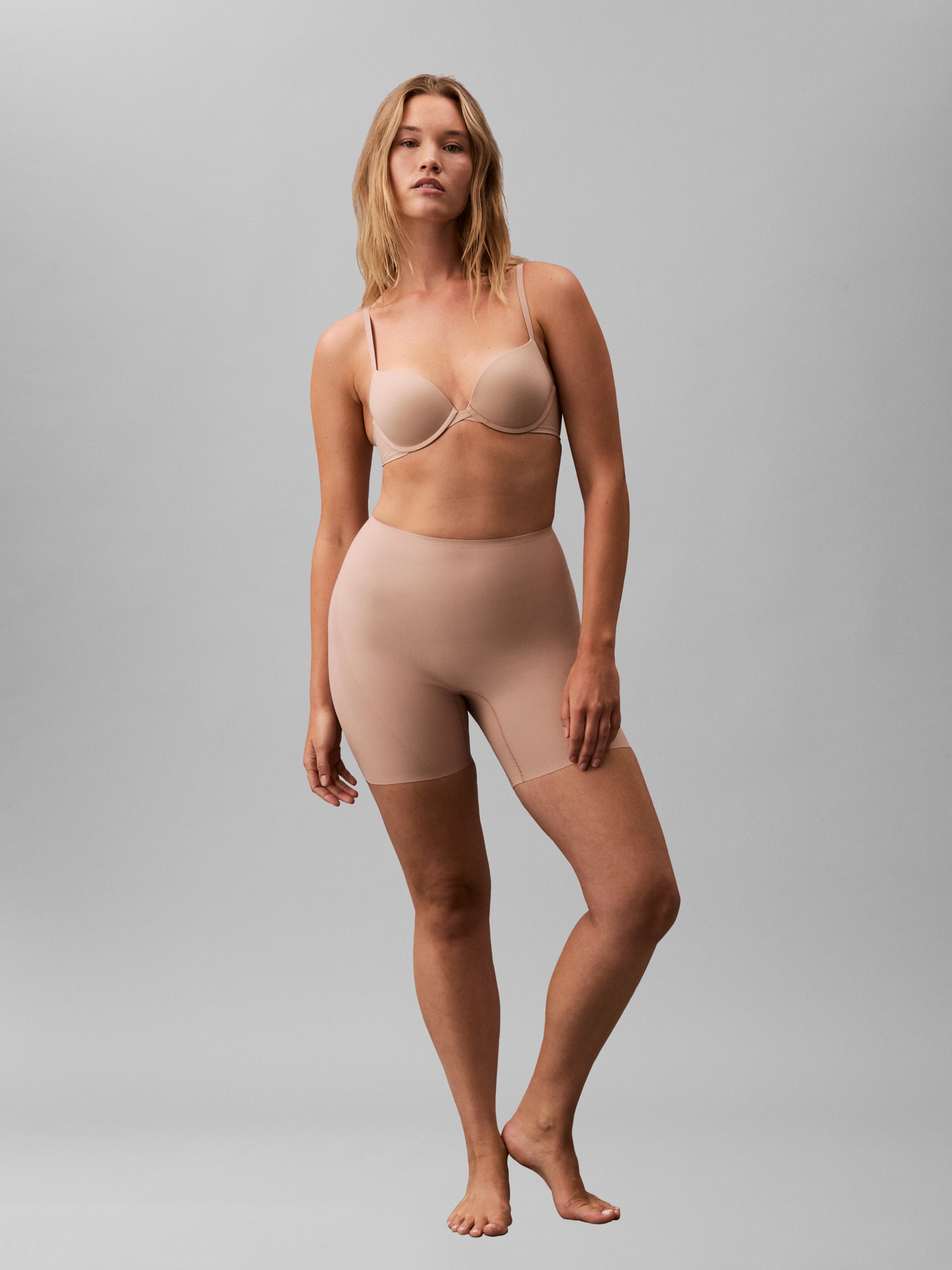 Calvin Klein Underwear Culotte moulante »SCULPT FIRM THIGH SLIMMER SHORT« mit Mesh-Einsätzen, shapewear