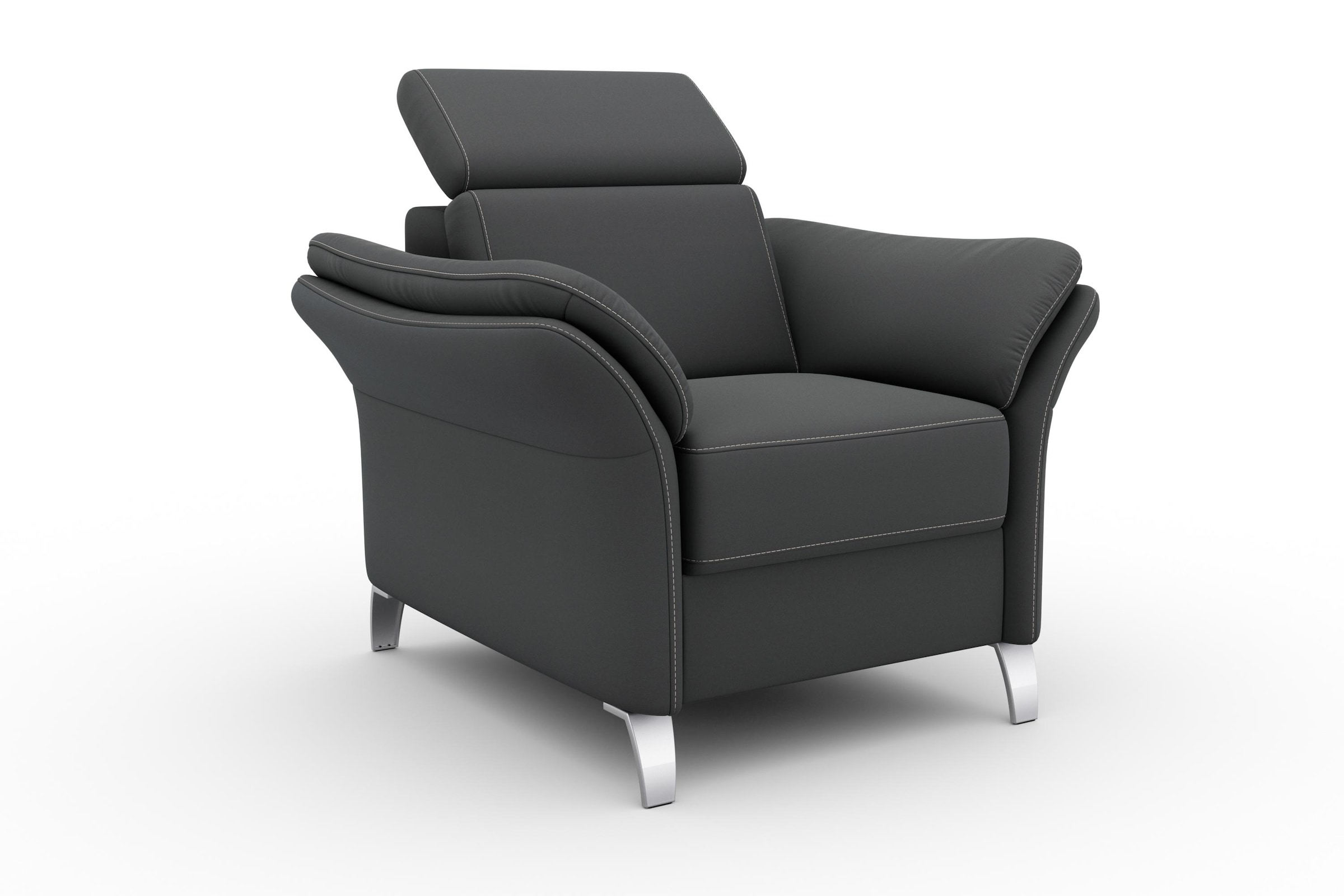 sit&more Sessel »Vincenzo« inklusive Kopfteilverstellung