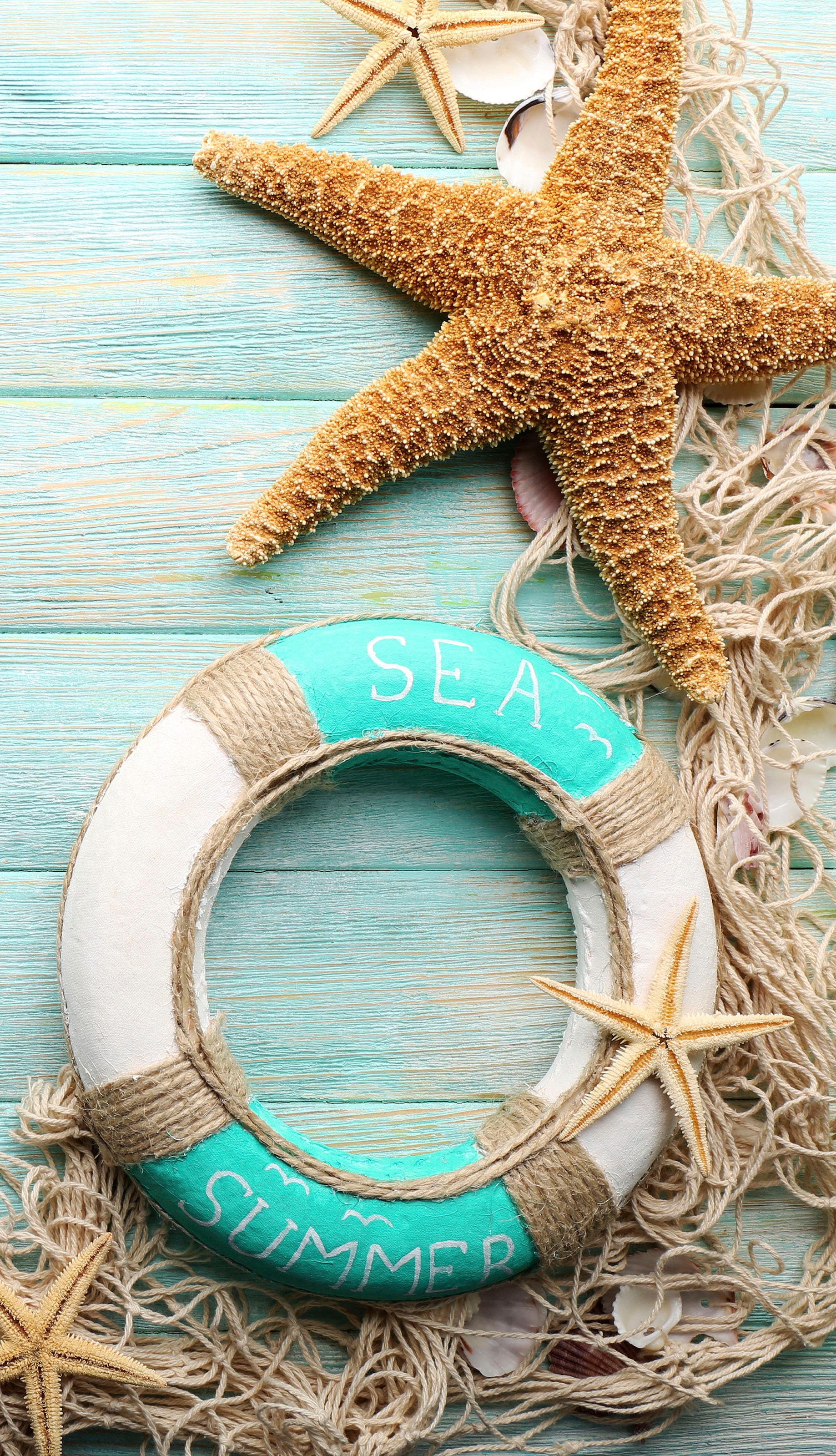 good morning Strandtuch »Jimmy«, (1 St.), mit Seestern und Rettungsring kaufen