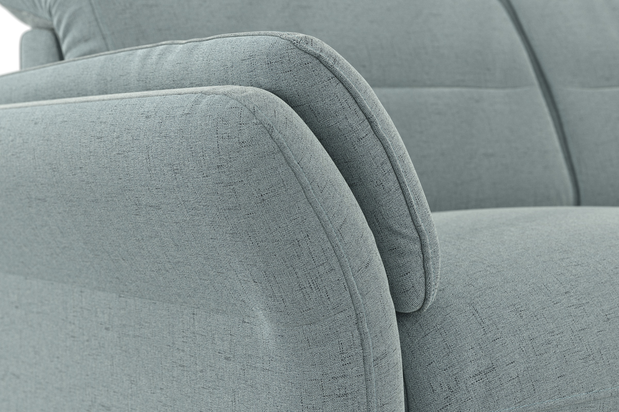 sit&more Canapé d'angle »Grenoble L-Form mit Federkern« avec fonction couchage, coffre à lit, réglage des accoudoirs et du dossier en option