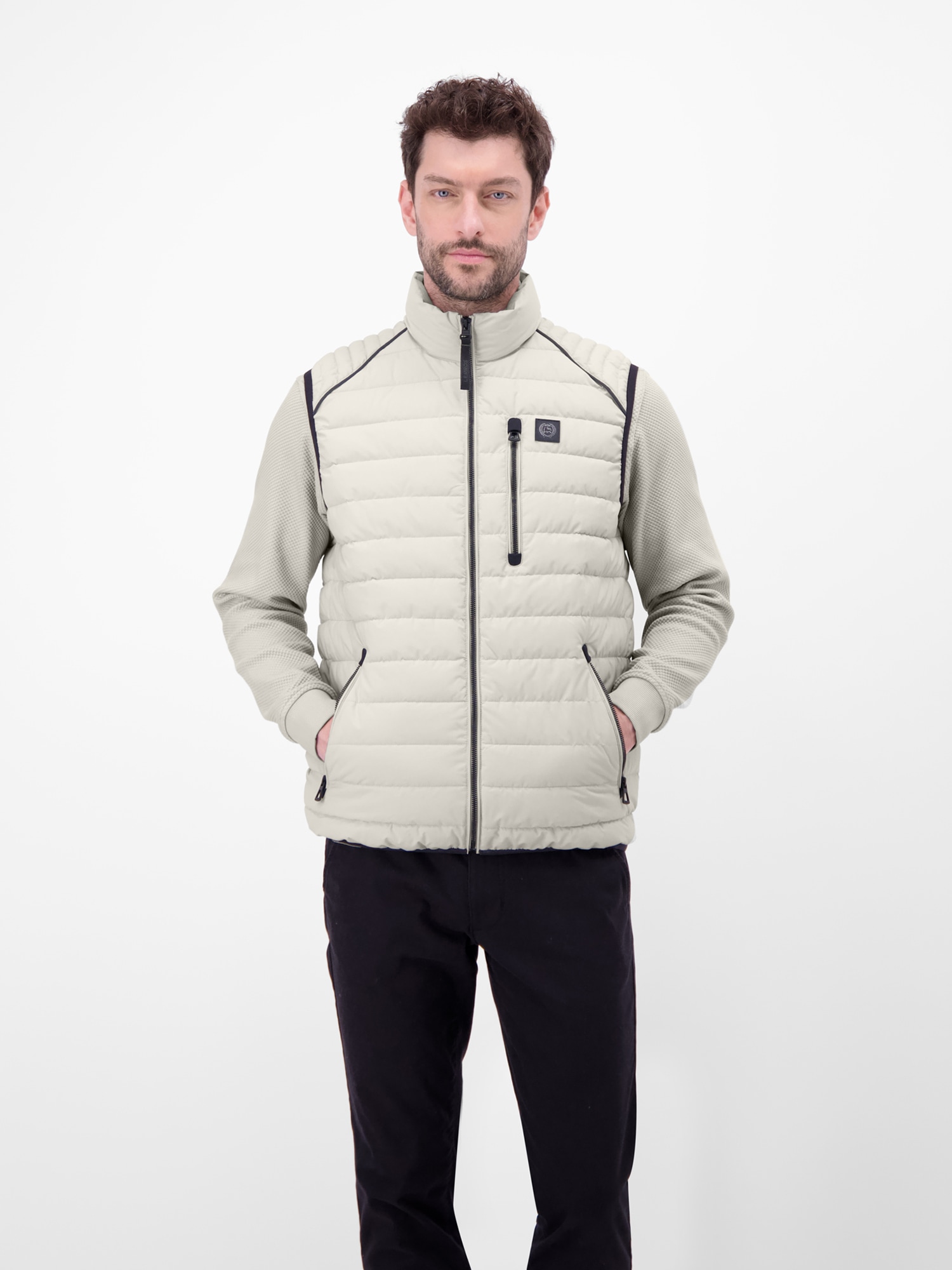 LERROS Gilet matelassé »Steppweste mit Fütterung, sportiv geschnitten«