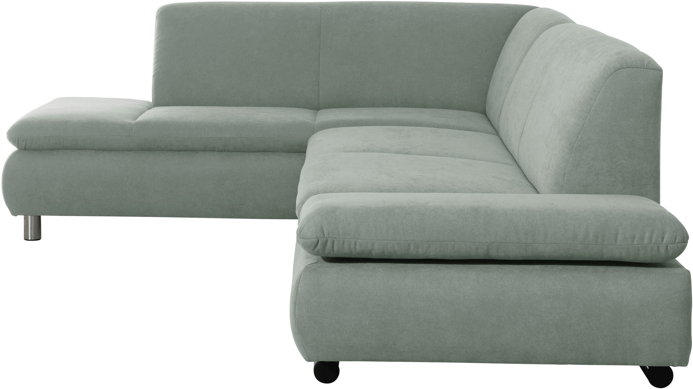 Max Winzer® Ecksofa »Toulouse modern und bequem, aktuelles Design, hoher Sitzkomfort«, mit klappbaren Armlehnen, Breite 271 cm