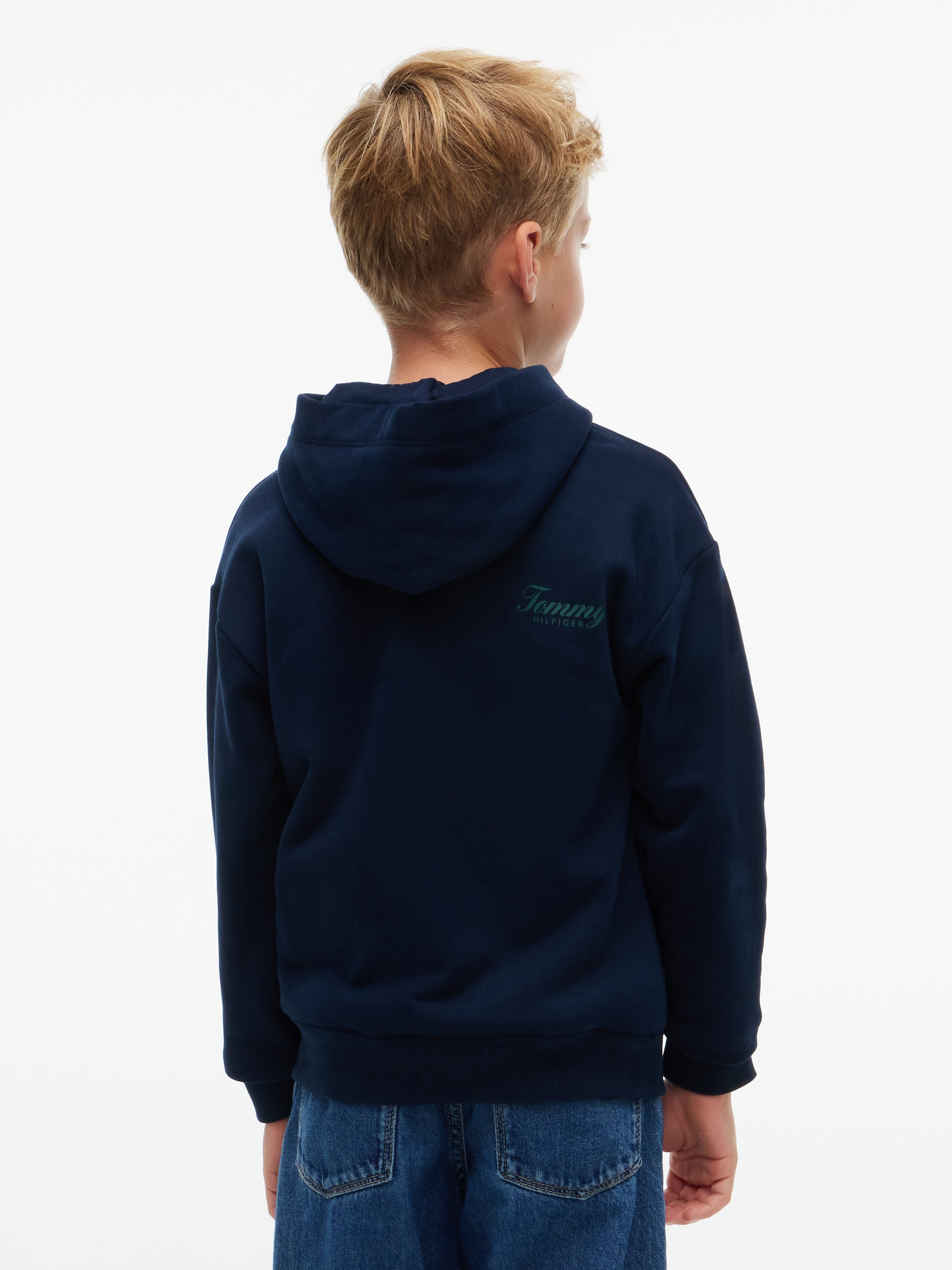 Tommy Hilfiger Sweat à capuche »FLAG GRAFITTI«, coupe régulière, pour enfants jusqu'à 16 ans
