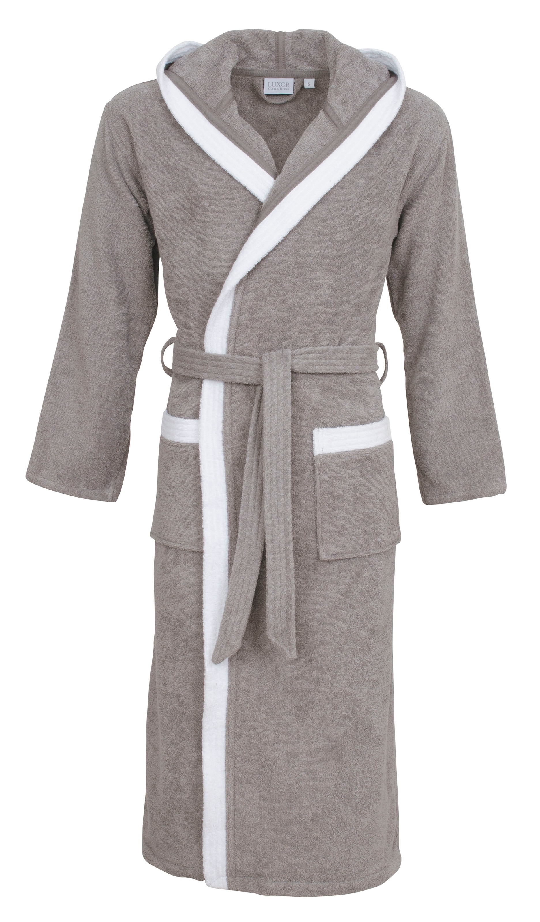Image of Carl Ross Unisex-Bademantel "40300" 1 Stk. Midilänge