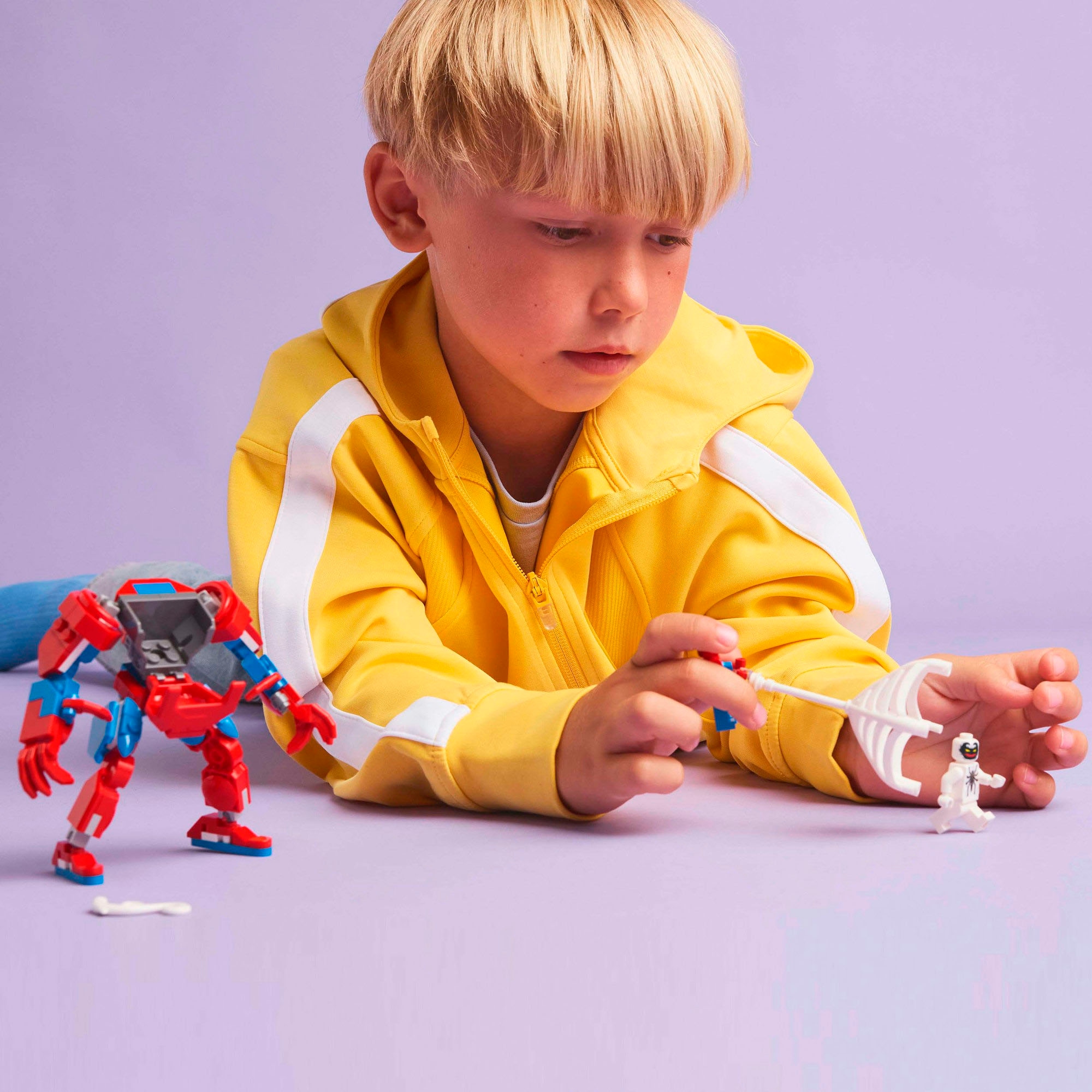 LEGO® Konstruktionsspielsteine »Spider-Man Mech vs. Anti-Venom (76308), LEGO Super Heroes« Made in Europe