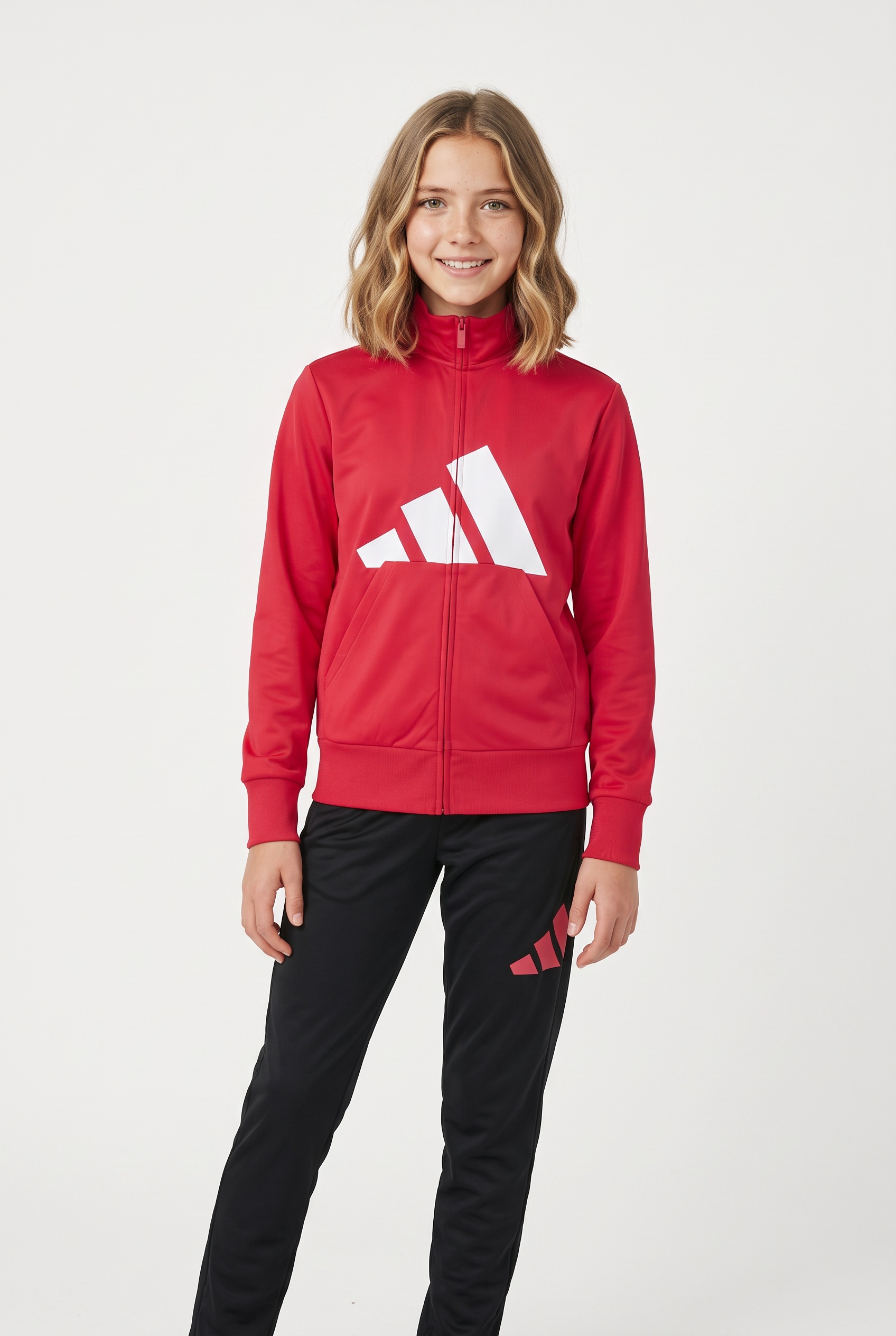 Image of adidas Sportswear Trainingsanzug "ESSENTIALS CLIMACOOL KIDS" 2 für sportliche Aktivitäten, zweiteiliges Set, aus Polyester