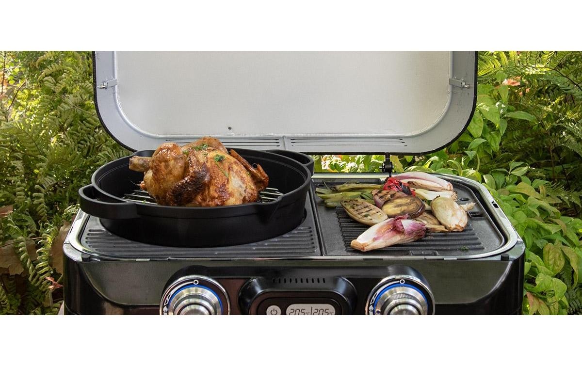Campingaz Grillpfanne »Culinary Modular mit Grillrost«, Edelstahl
