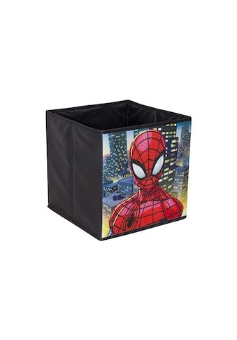Kreativset »CRAFT Buddy Crystal Art Spiderman Aufbewahrungsbox«, (9 tlg.)