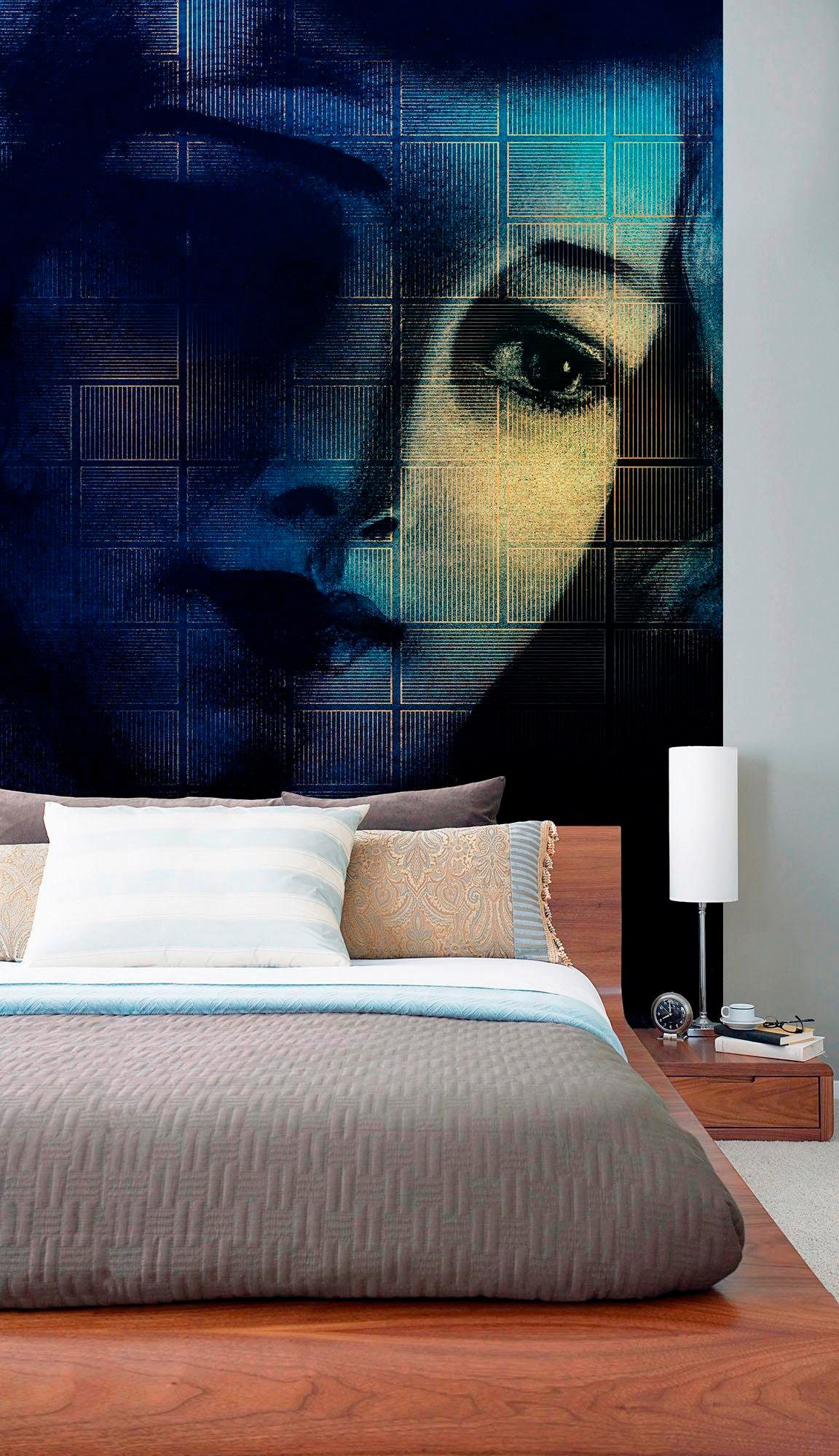 Komar Vliestapete »Digitaldruck Vlies - Lumière - Grösse 200 x 280 cm«, bedruckt, Wohnzimmer, Schlafzimmer