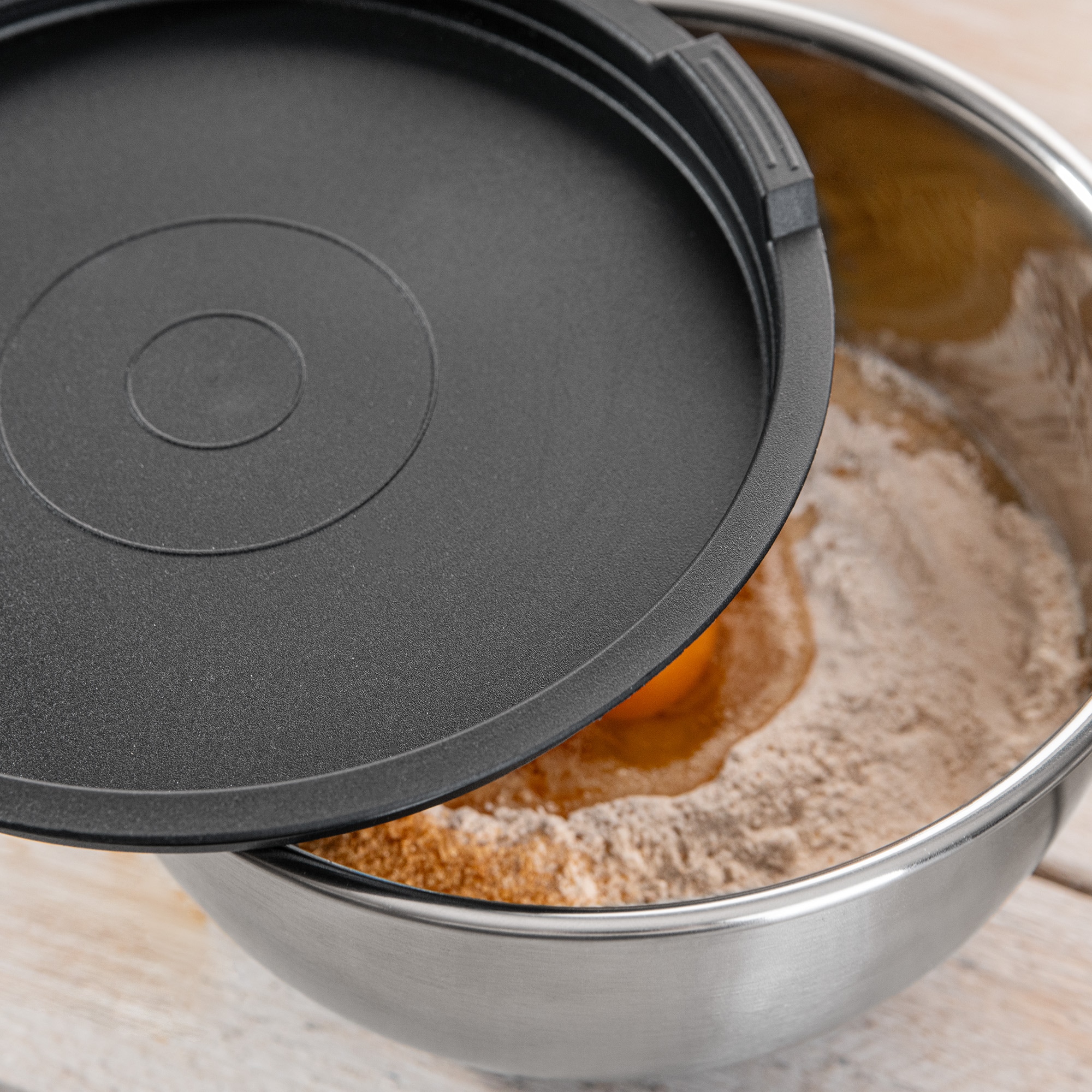 Genius Hachoir »Edelstahl-Schüsseln inkl. Nicer Dicer Speed, Set 15-tlg.« zum Aufbewahren, Zubereiten und Transportieren von Speisen