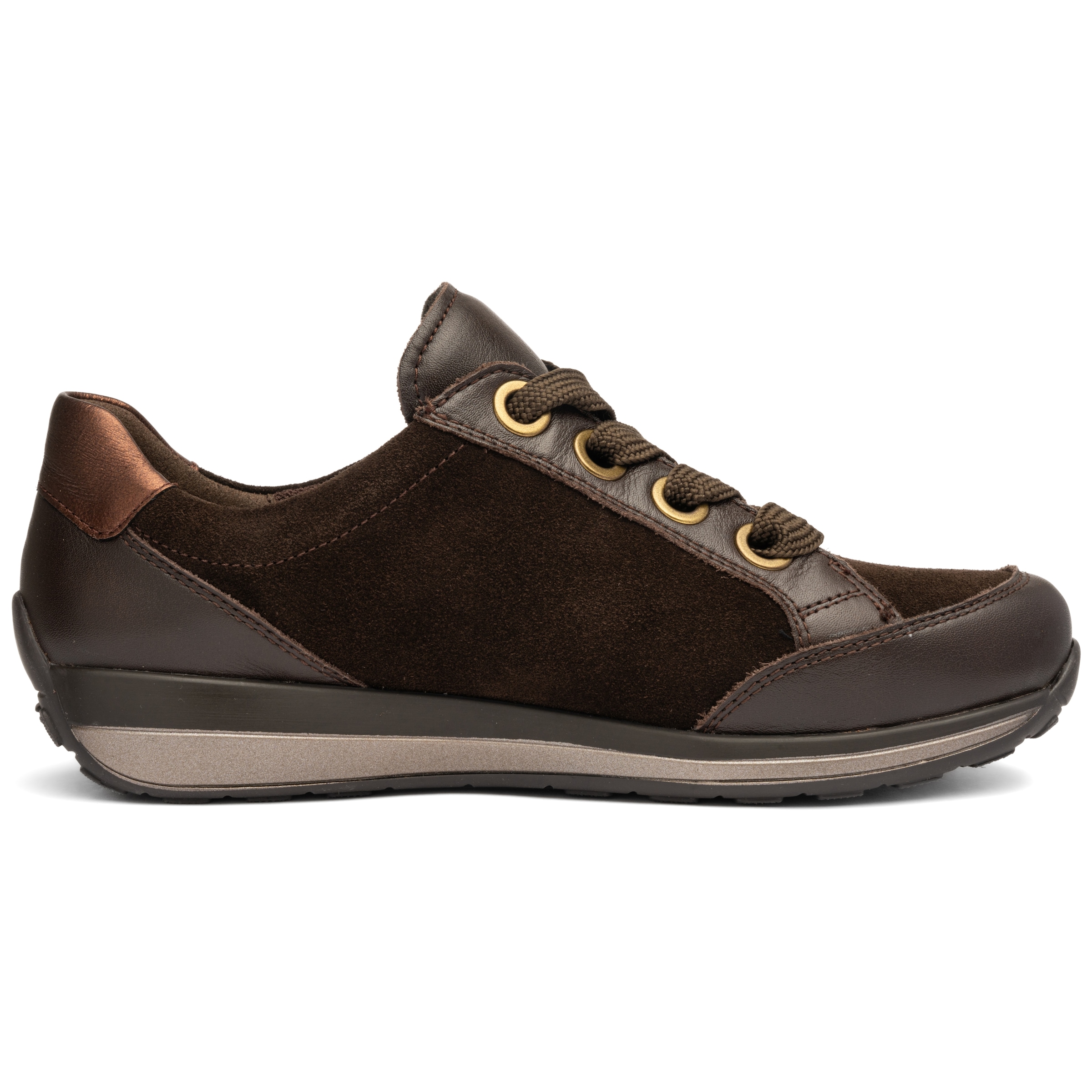 Ara Baskets compensées »OSAKA«  Chaussure de loisir, chaussure basse, chaussure à lacets avec fermeture éclair extérieure, largeur H