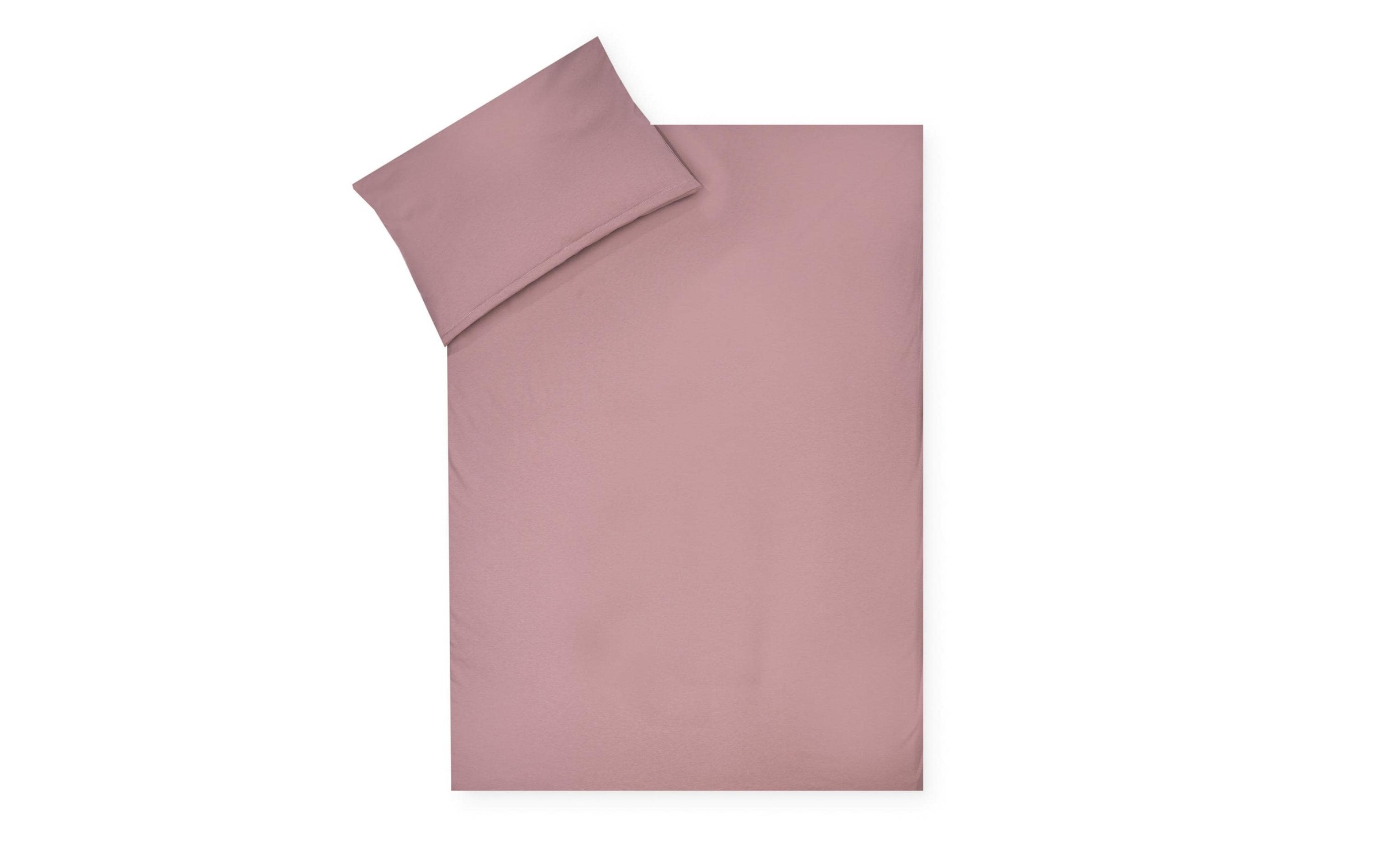 Image of Julius Zöllner Kinderbettwäsche "Uni red earth 80/80+35/40" 2