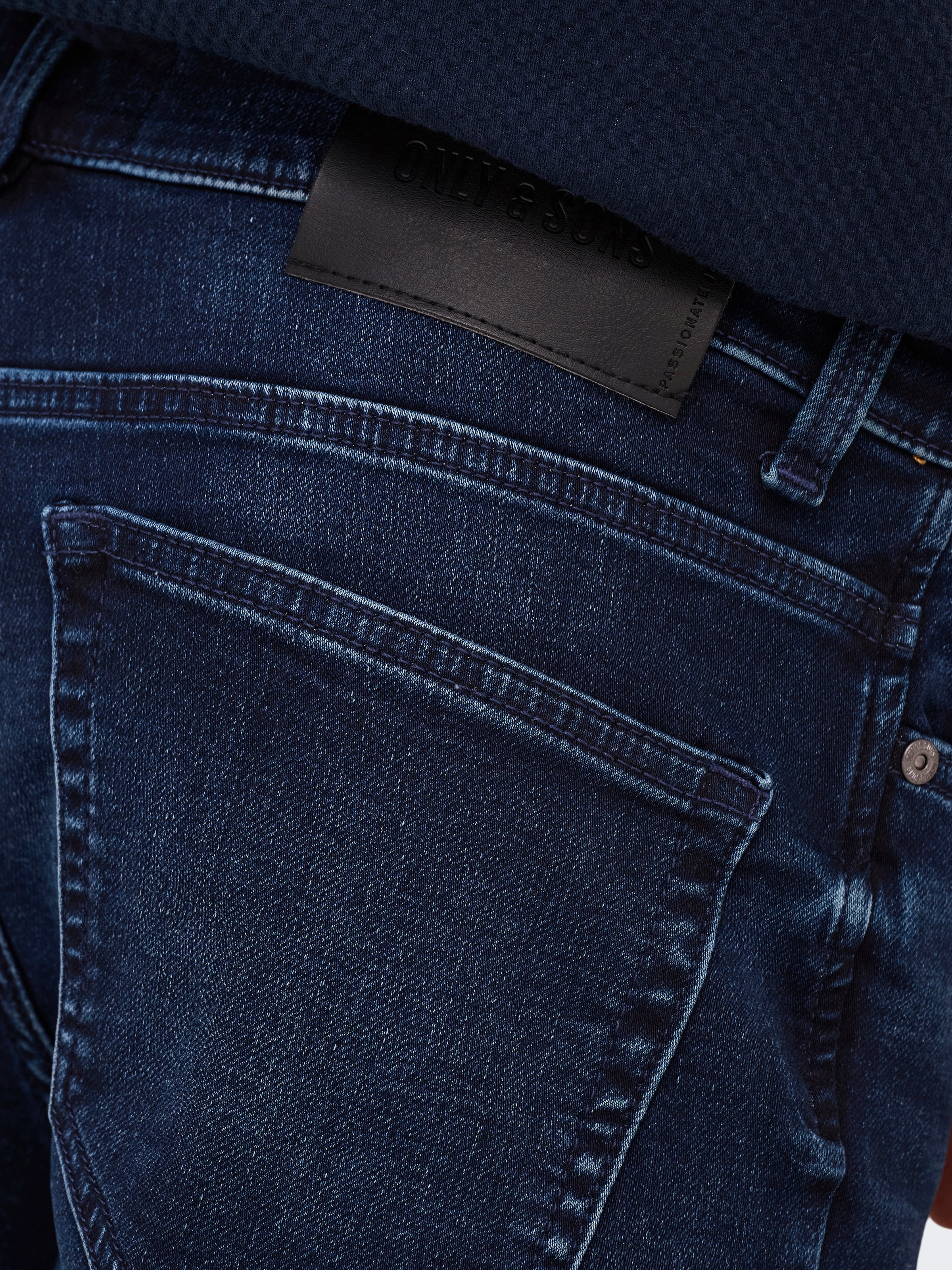 ONLY & SONS Jeansshorts »ONSPLY JOG DBD 0025 ANA DNM SHORTS NOOS« Baumwollmischung, regular fit
