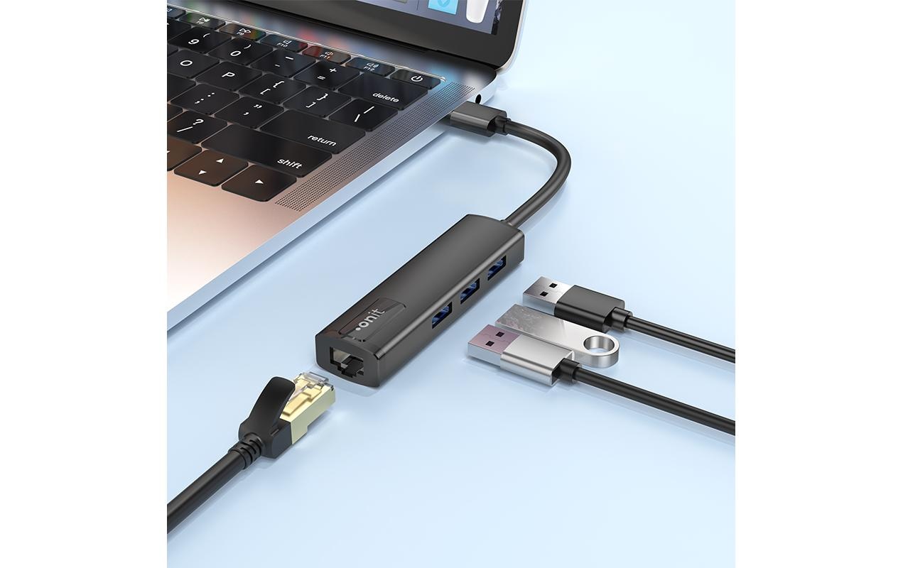 onit USB-Adapter »3A1RJ45«