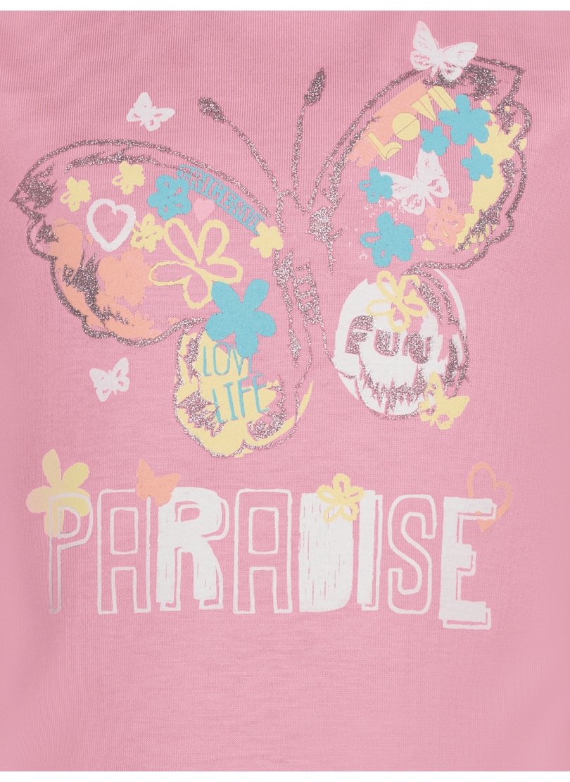 Trigema T-shirt »TRIGEMA T-Shirt mit buntem Schmetterling-Printmotiv« 1 cuis