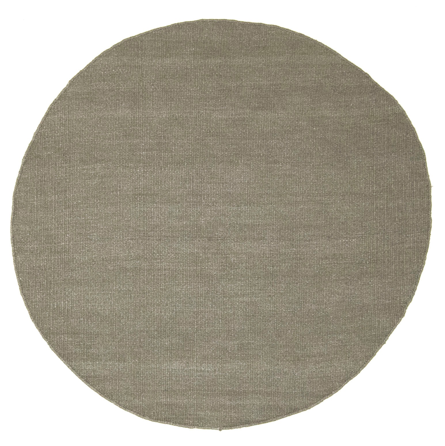 Image of morgenland Wollteppich »KELIM FANCY UNI«, rund, 7 mm Höhe, reine Wolle, Wendbar, Einfarbig, Uni, Wohnzimmer bei Ackermann Versand Schweiz