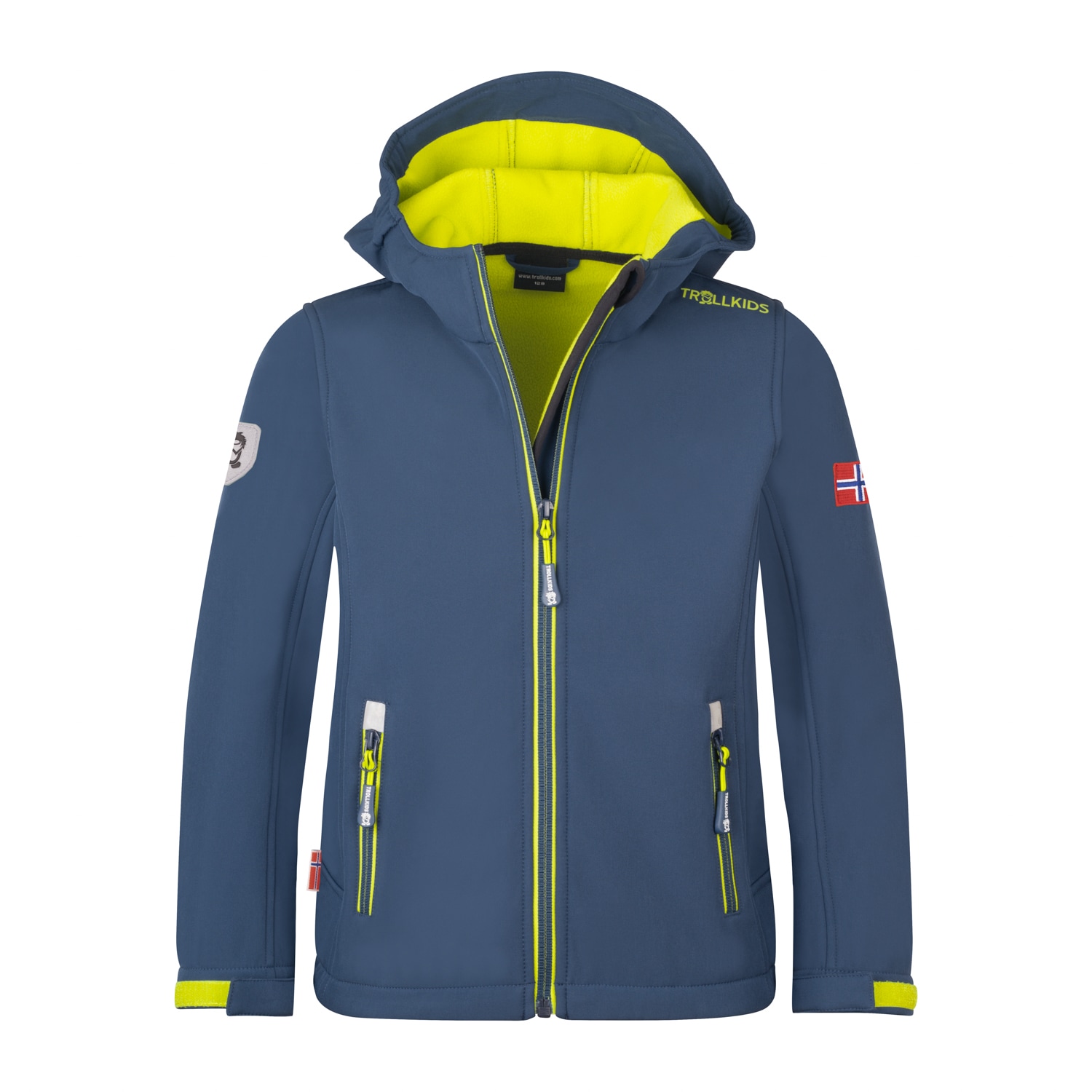 TROLLKIDS Softshelljacke »Kids Trollfjord Jacket« Langarm-Design, mit Reissverschluss, wärmeisolierend