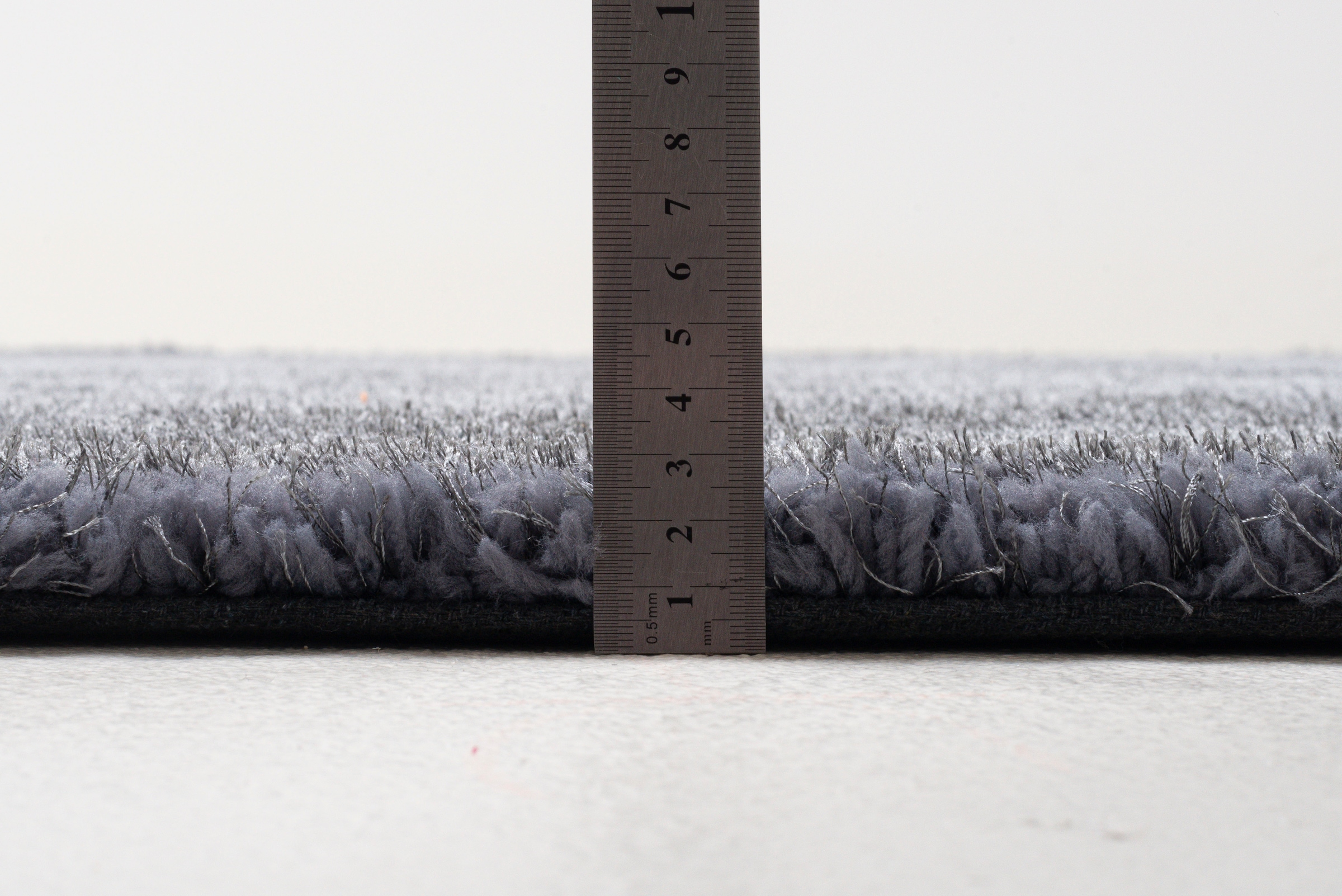 TOM TAILOR HOME Hochflor-Teppich »Soft« rechteckig 35 mm Höhe handgetuftet, Uni-Farben, super weich und flauschig
