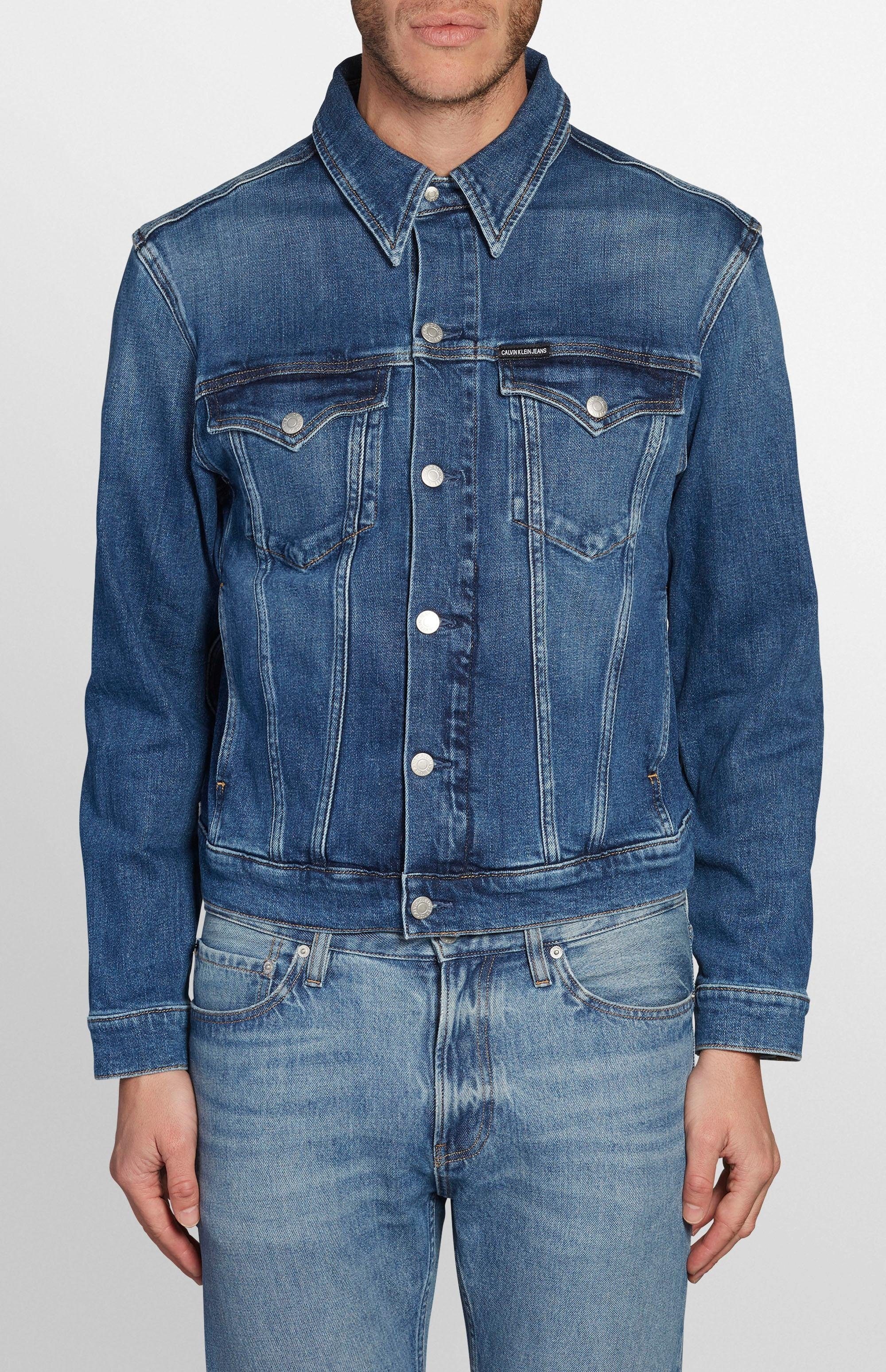 Image of Calvin Klein Jeans Jeansjacke »FOUNDATION SLIM DENIM JACKET« bei Ackermann Versand Schweiz