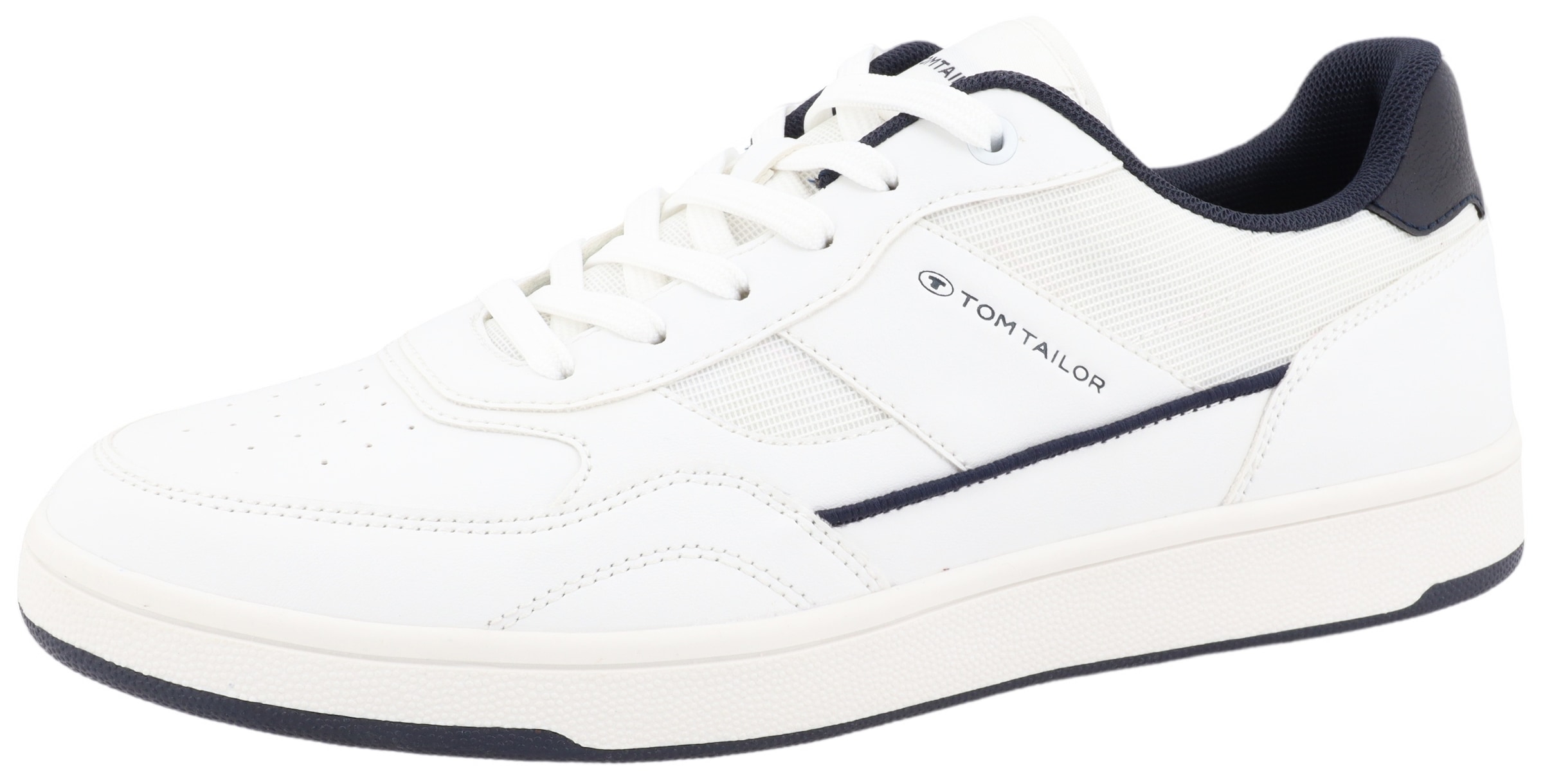 Image of TOM TAILOR Sneaker, Freizeitschuh, Halbschuh, Schnürschuh mit gepolstertem Schaftrand