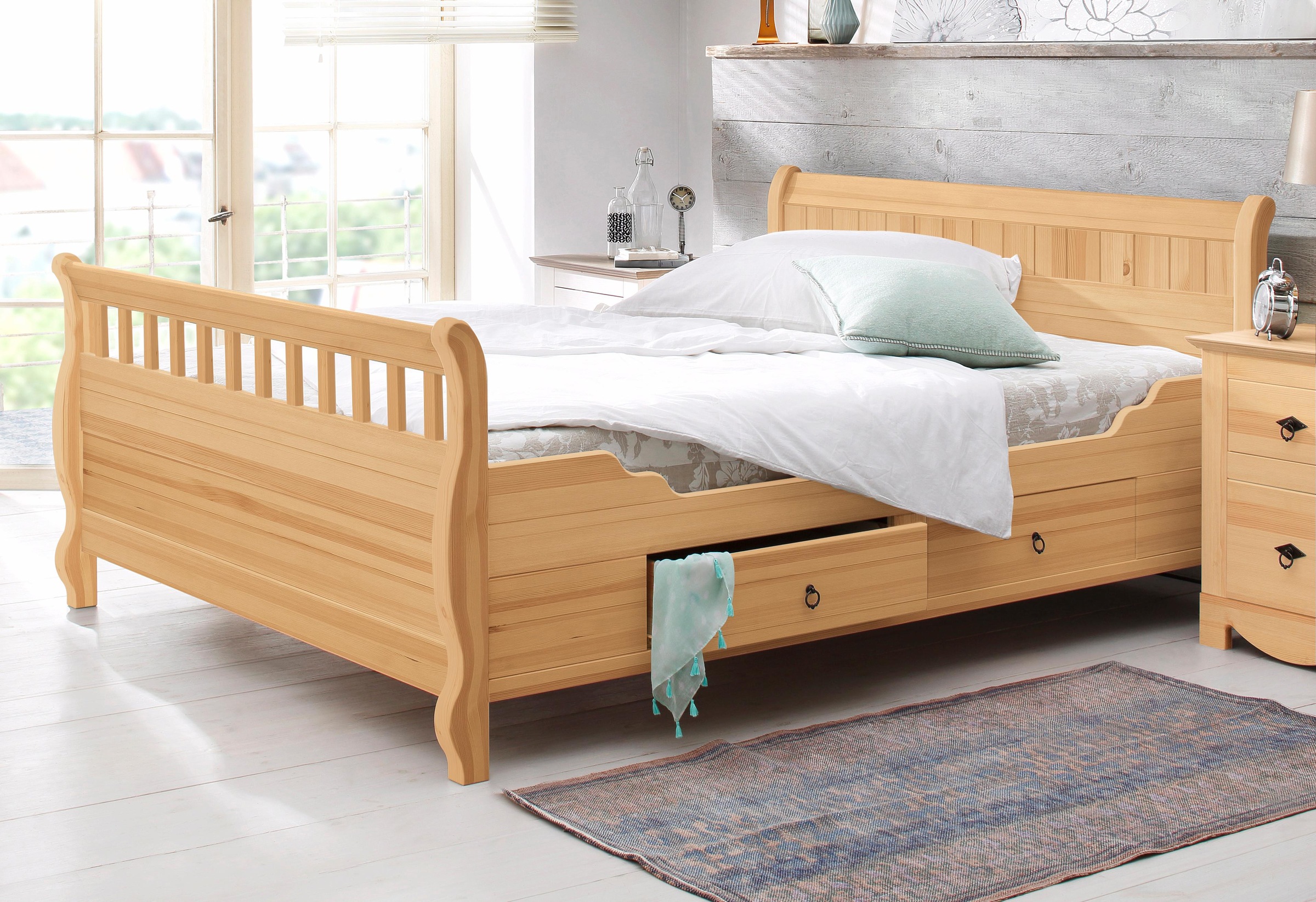 Image of Home affaire Massivholzbett »Roma« bei Ackermann Versand Schweiz