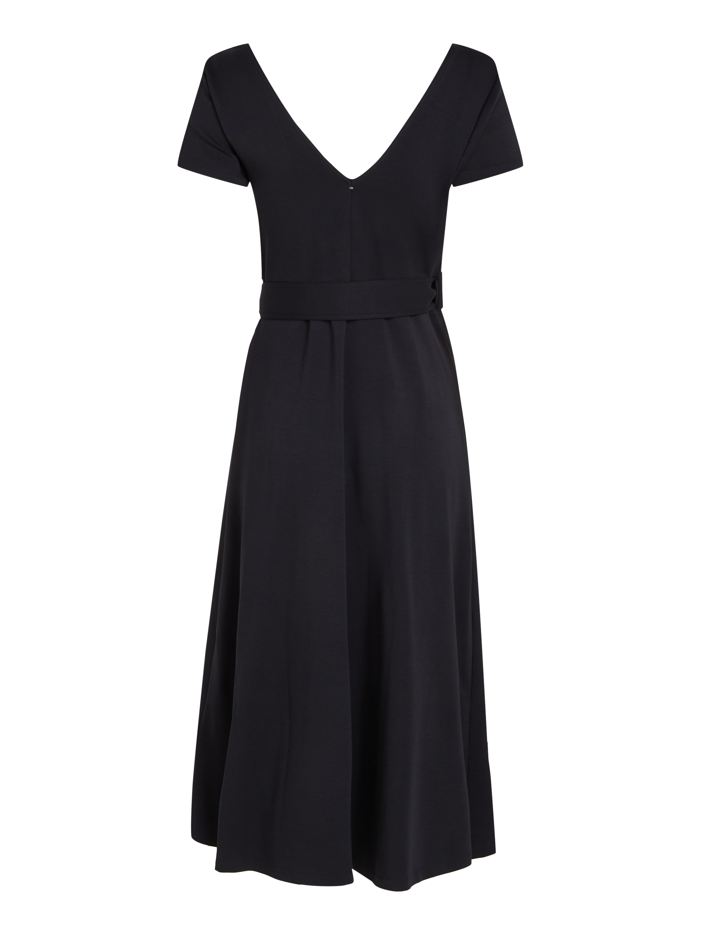 Tommy Hilfiger Wickelkleid »UTILITY WRAP MIDI DRS SS«, mit verstellbarem Gürtel