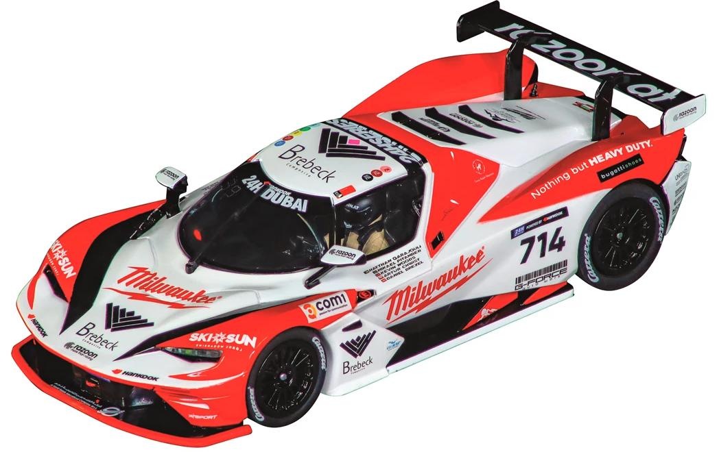 Carrera® Rennbahn-Auto »KTM X-Bow GTX Razoon No.714 1:32 mit Licht« Licht, Rücklicht