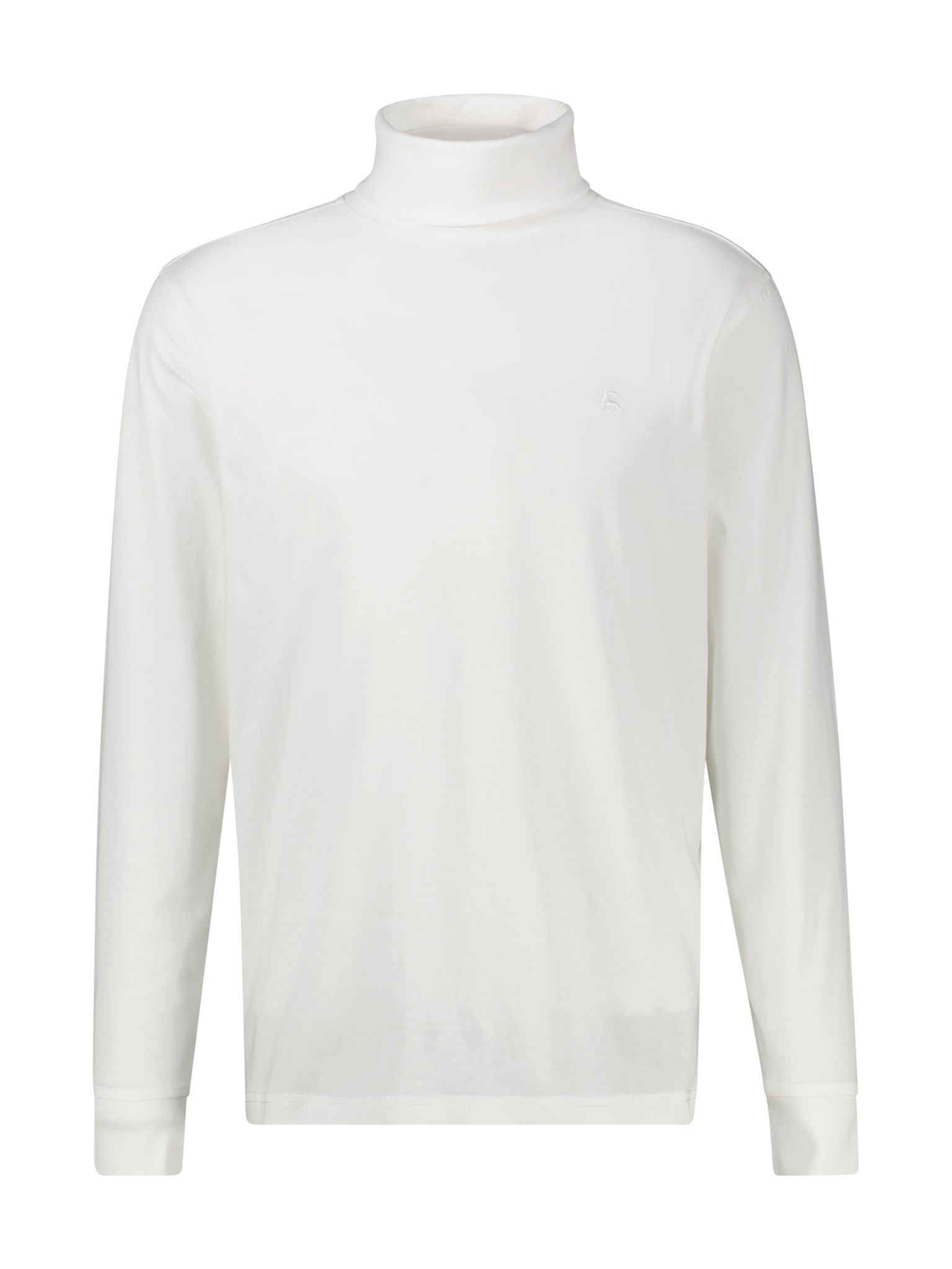 LERROS T-shirt à col roulé avec broderie logo