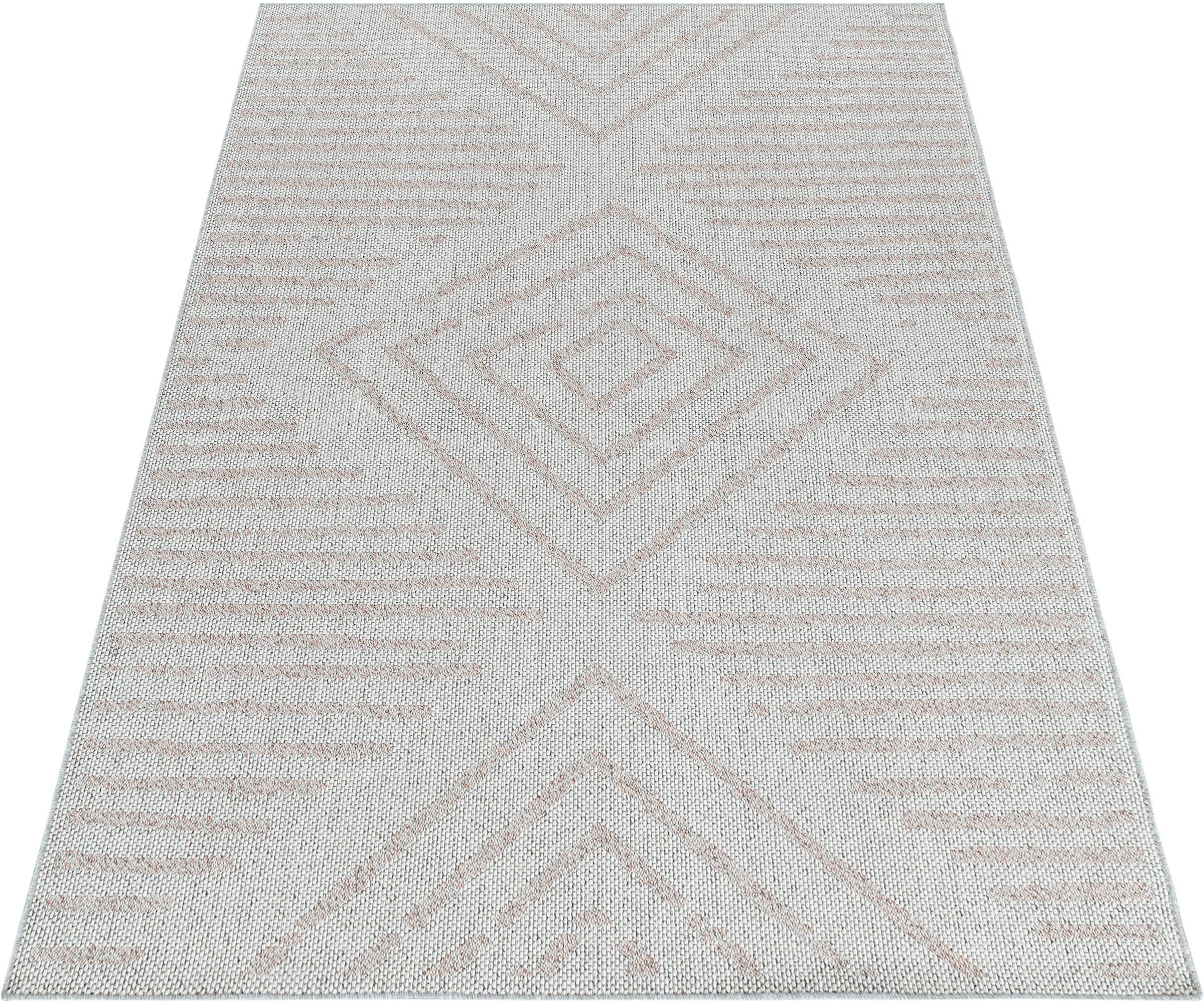 ♕ Ayyildiz Teppiche Teppich Outdoor Pflegeleicht, 4902«, Modern, »ARUBA versandkostenfrei und In- auf geeignet rechteckig