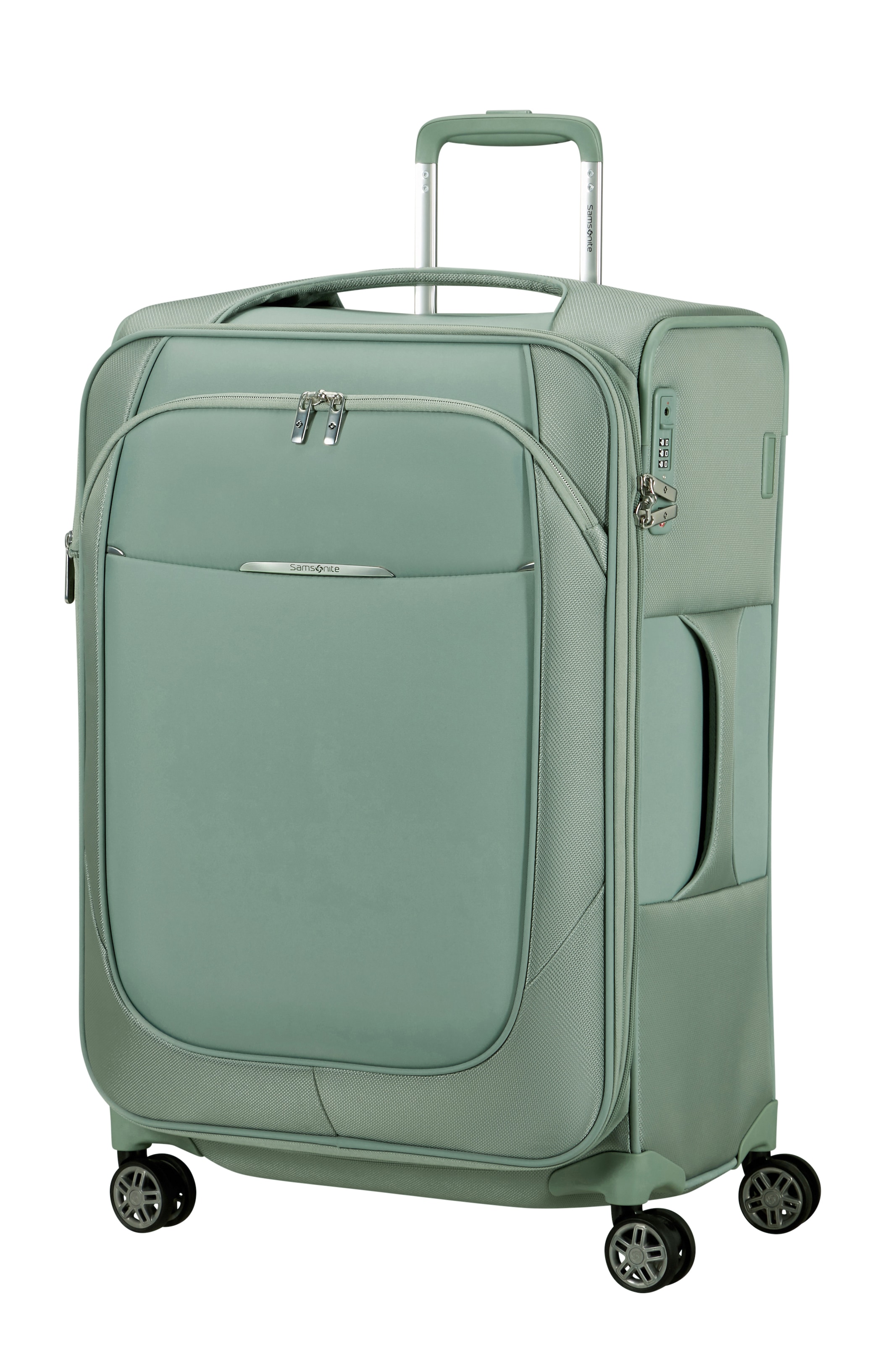 Samsonite Trolley à bagages souples »RE-LITE, verschiedene Grössen und Farben« Ensemble, avec 2 cubes de rangement, 2 cuis tlg. 79 litre 4 Rollen avec